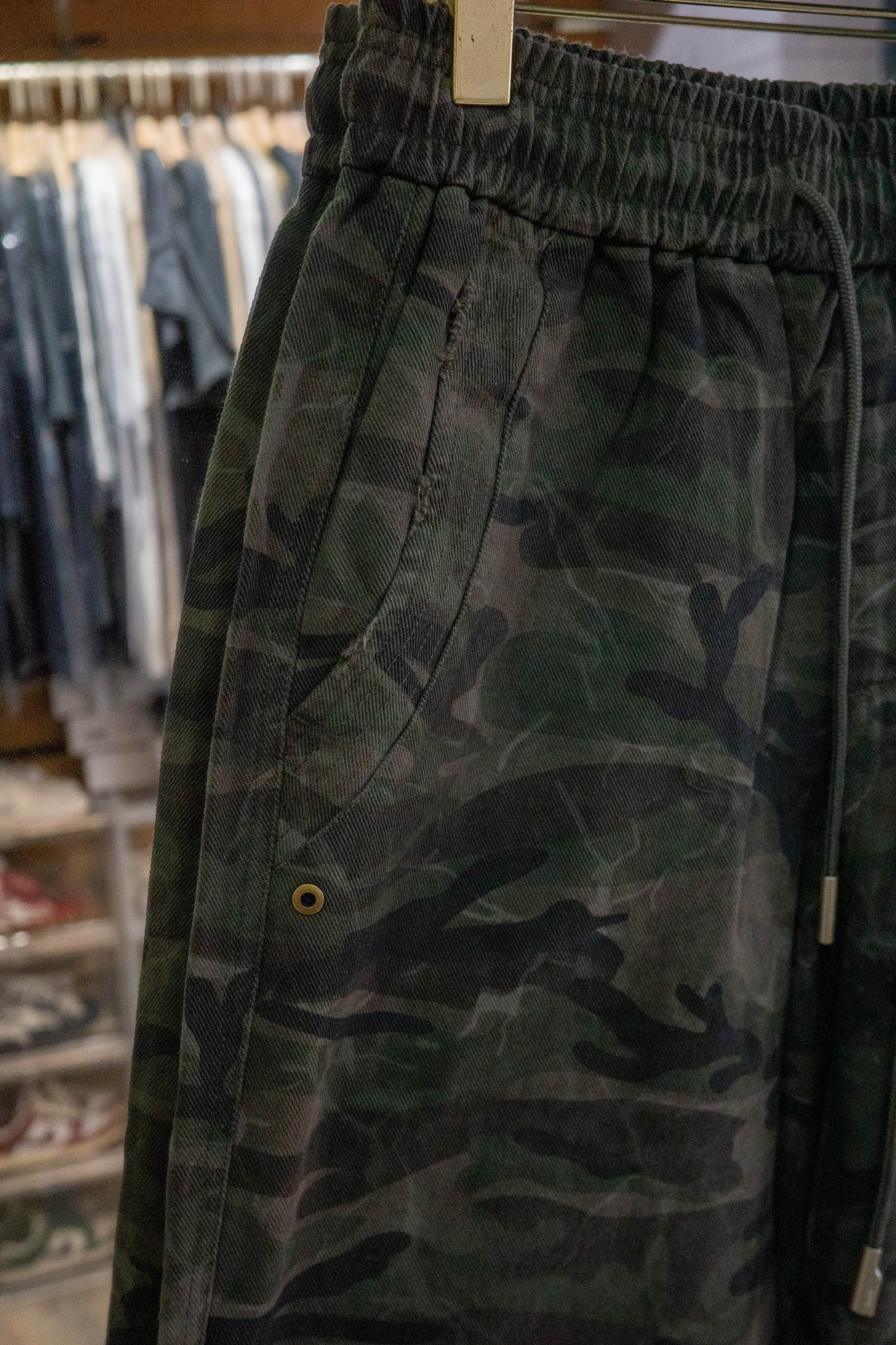 k25-8891 迷彩刷舊束口長褲 AETHERFROST