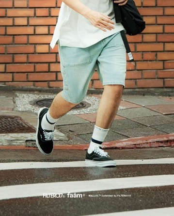 Faam x Filter017 Striped Crew Socks 3P