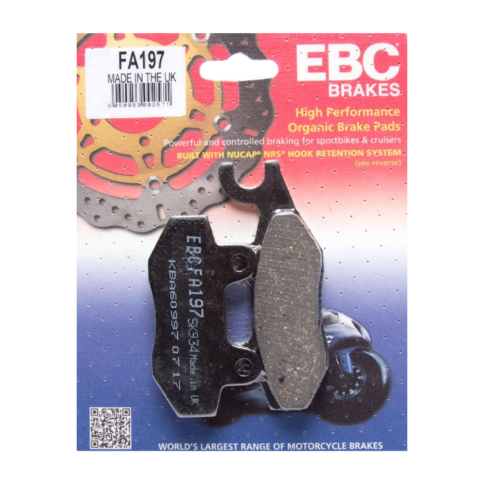 EBC FA197 High Performance Organic Brake Pads
