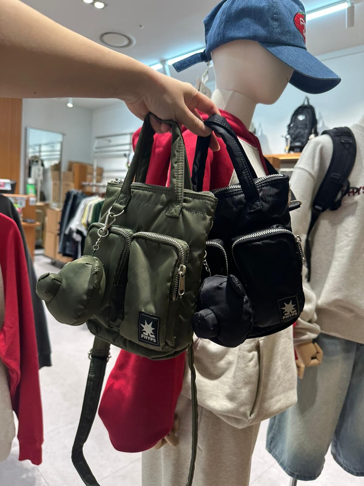 【預購】AKR092098 PHYPS 兩用斜孭包