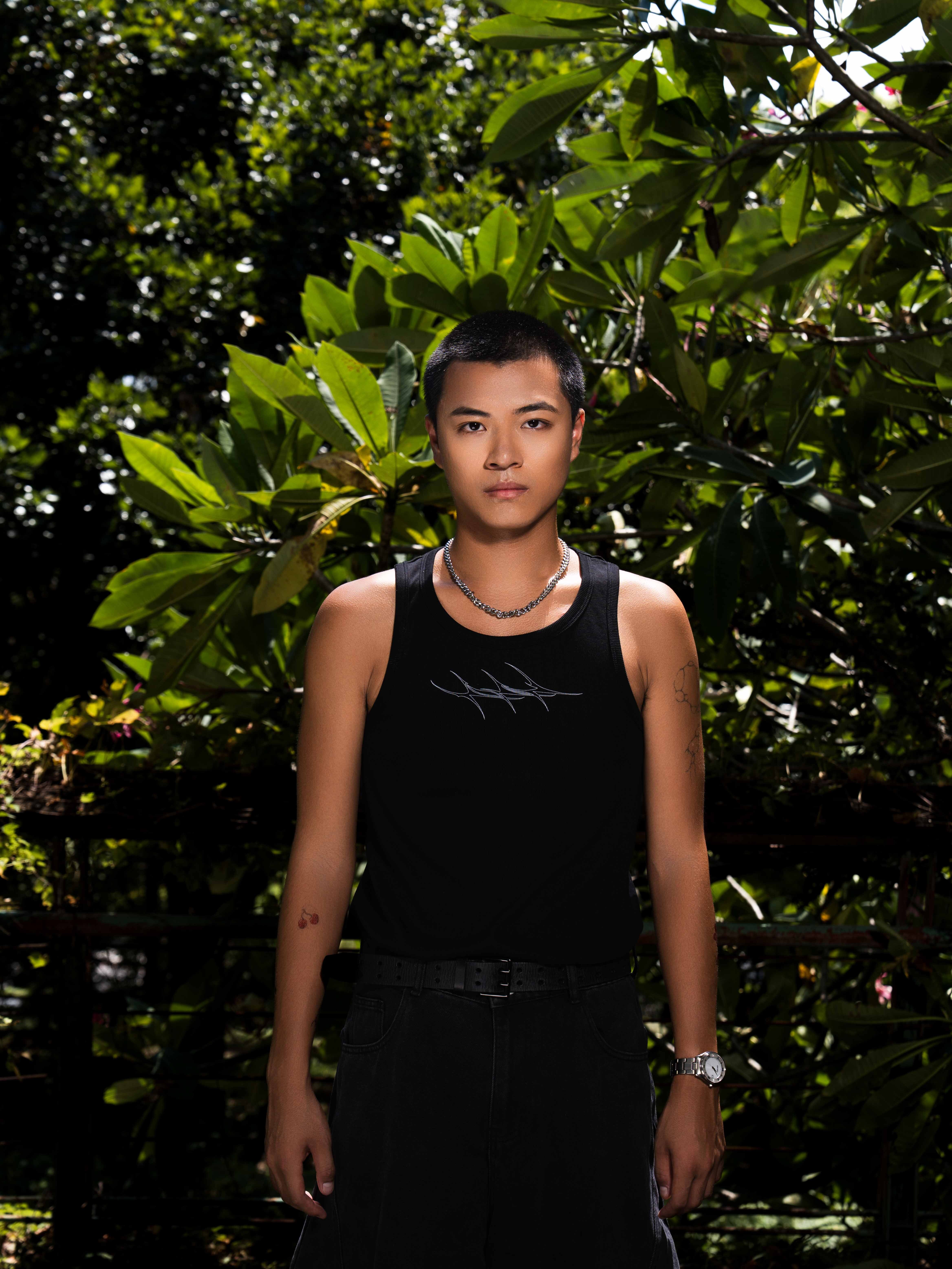 SIMON MADE shen-011 BIRD OF PARADISE (天堂鳥) 坦克 背心