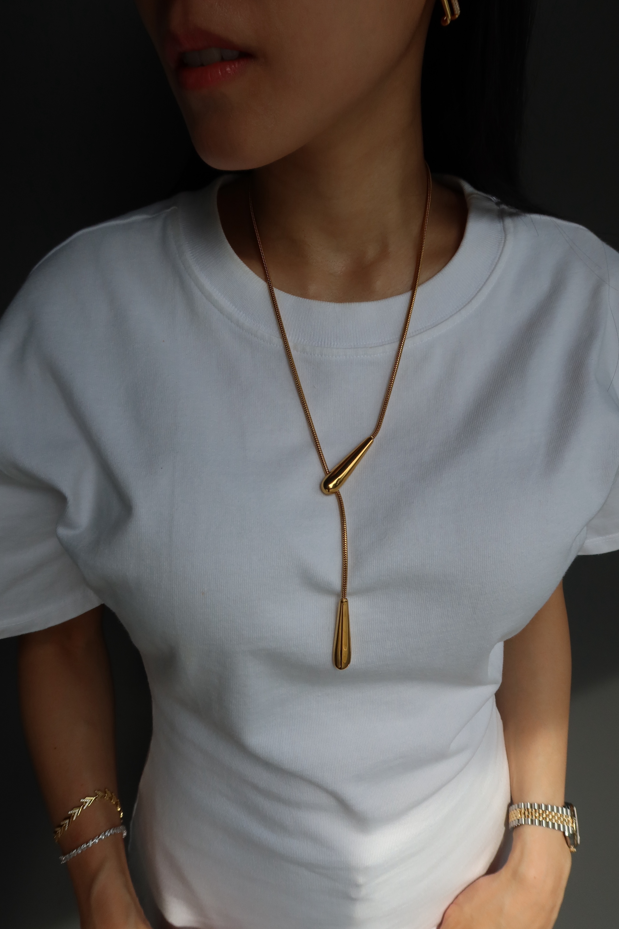 Minimal Drop Necklace