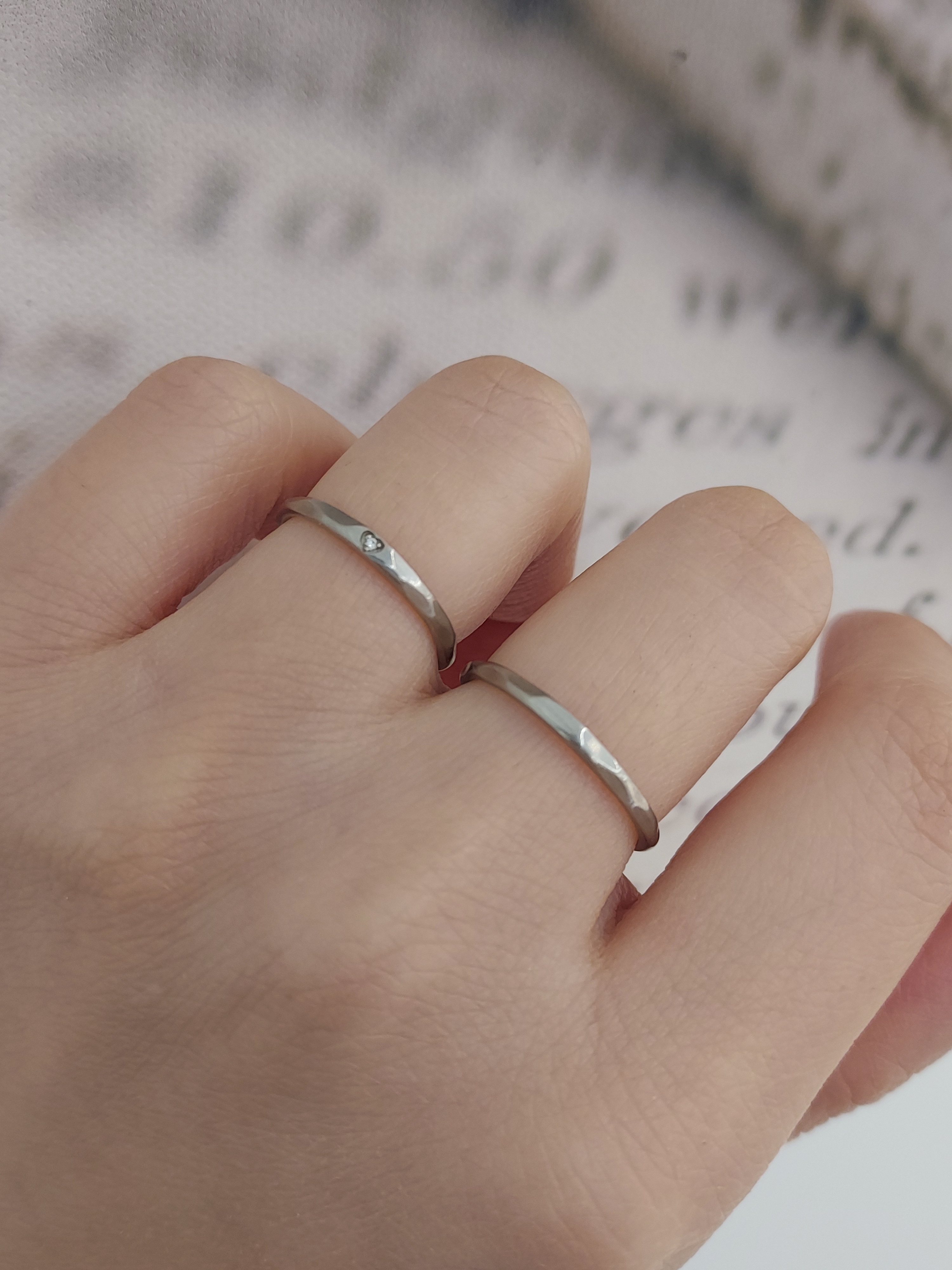 Nocur - Mon amour 鉑金 (Pt900) 結婚戒指