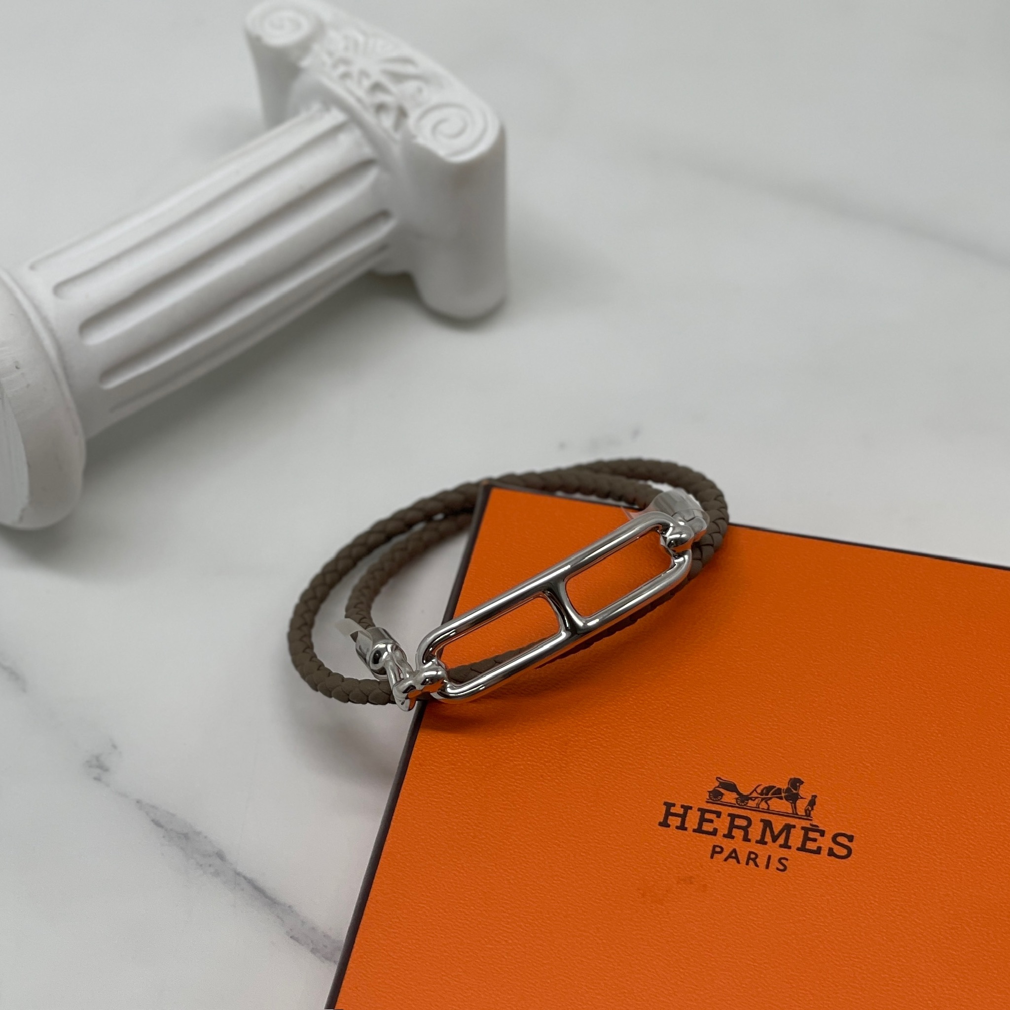 Hermes Roulis Double  Tour Bracelet