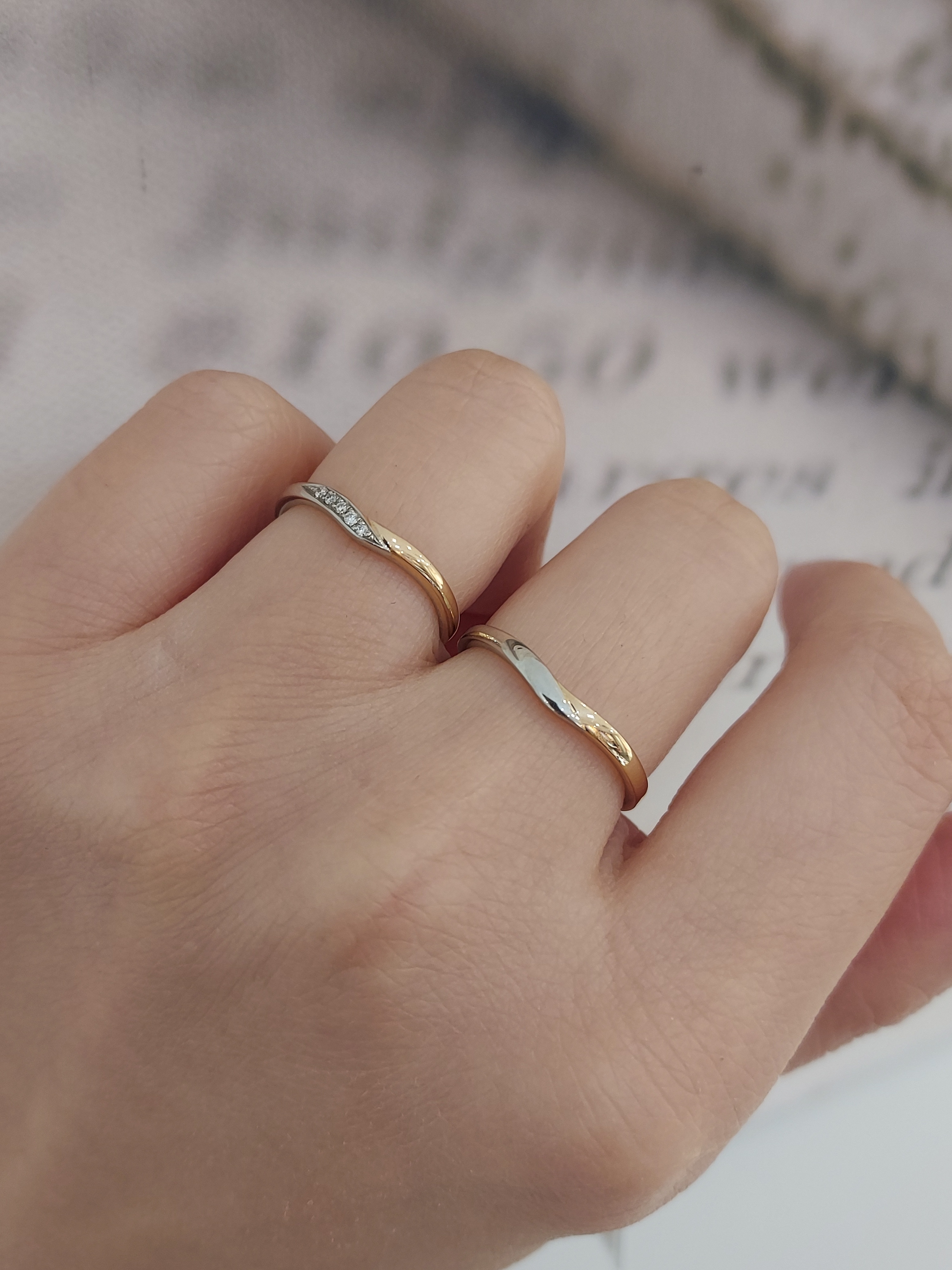 Nocur - Mon chou 鉑金 (Pt900) 結婚戒指