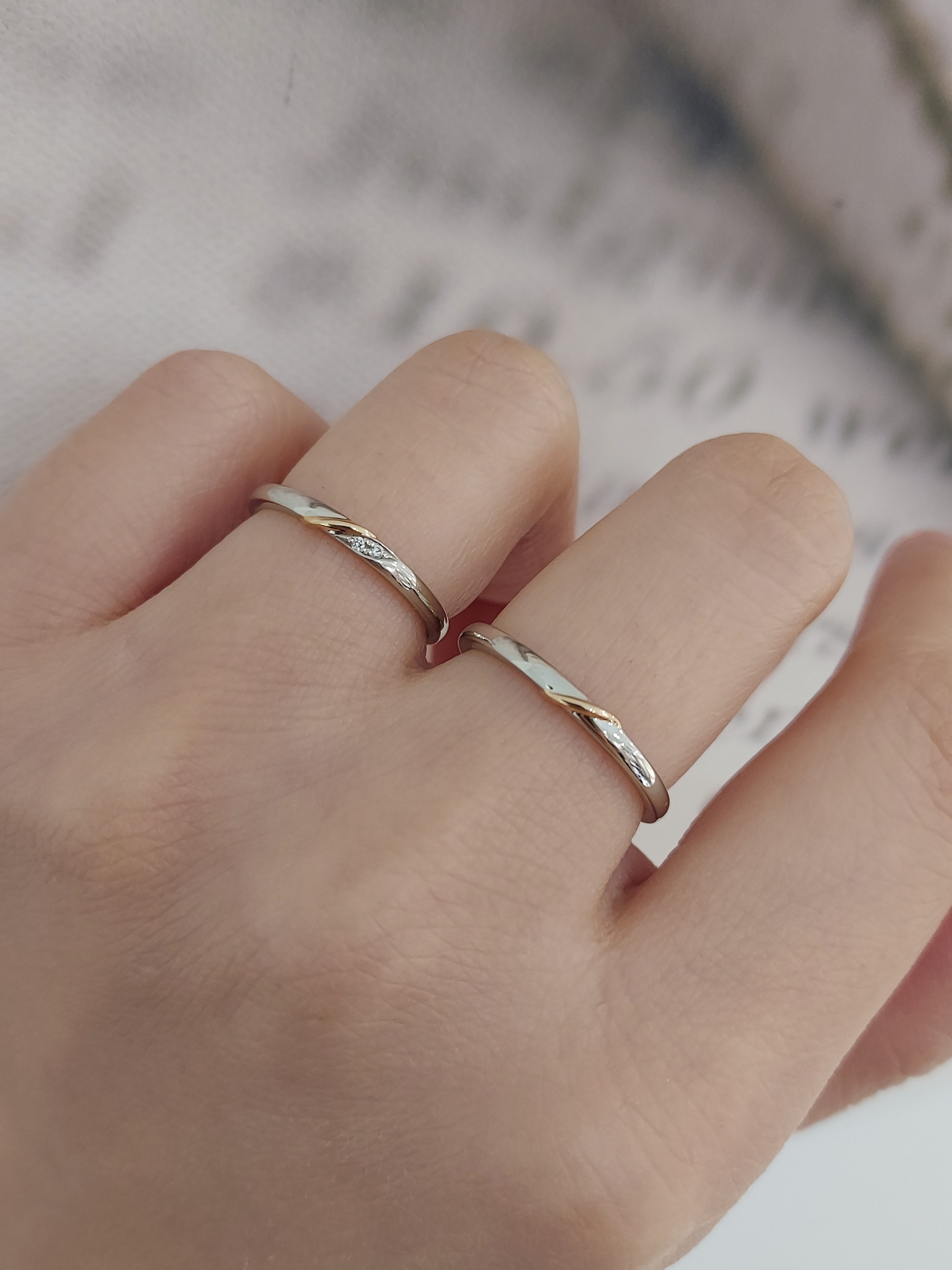 Nocur - Mon trésor 鉑金 (Pt900) 結婚戒指