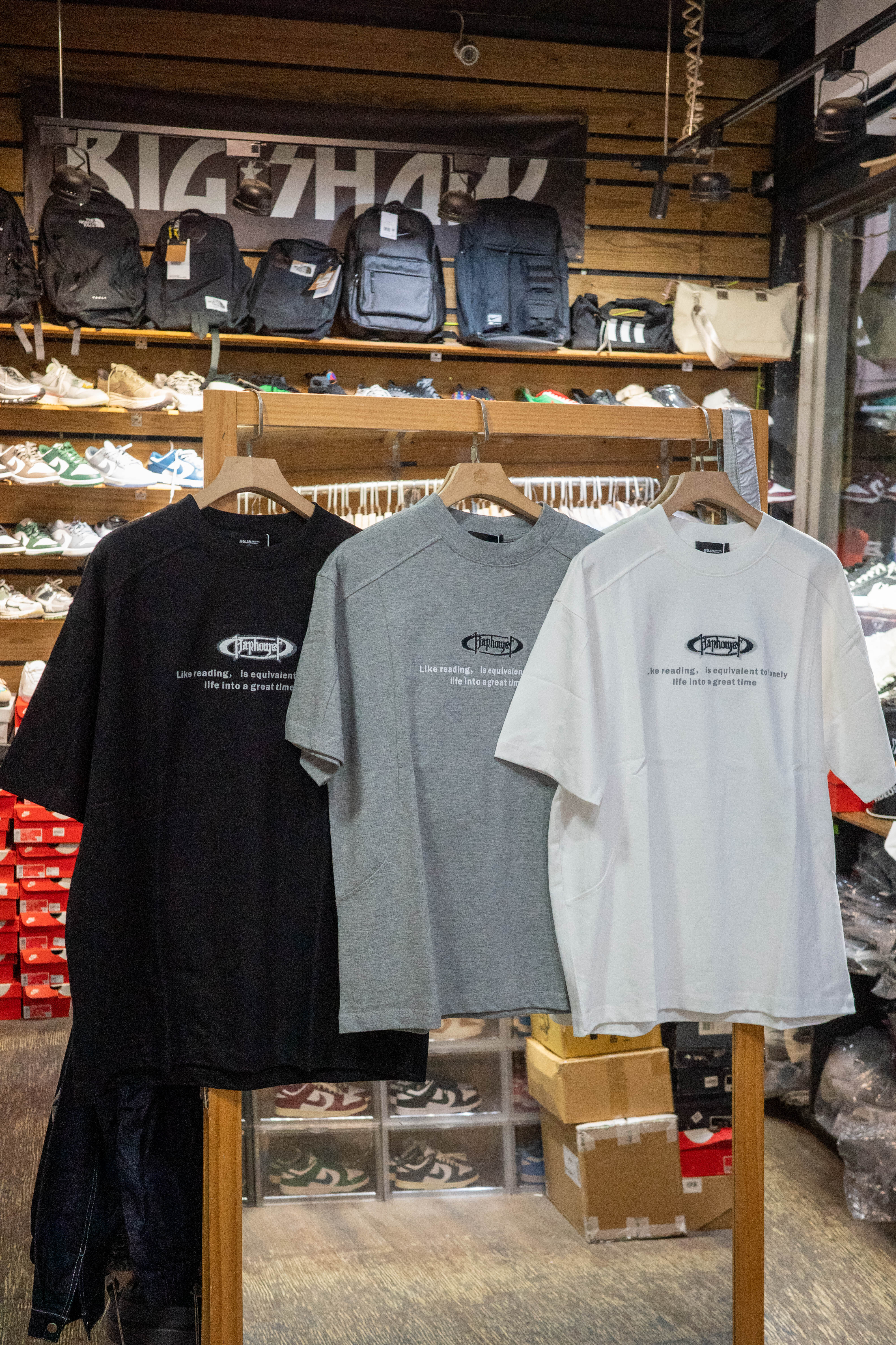 x2231 XUJU 字母印花刺繡 潮流重磅純棉短Tee