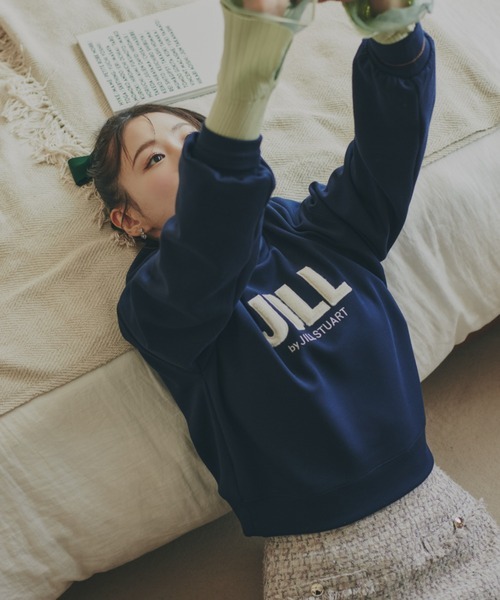 [預購] 折扣JILL by JILL STUART｜仿毛絨 Logo 休閒上衣