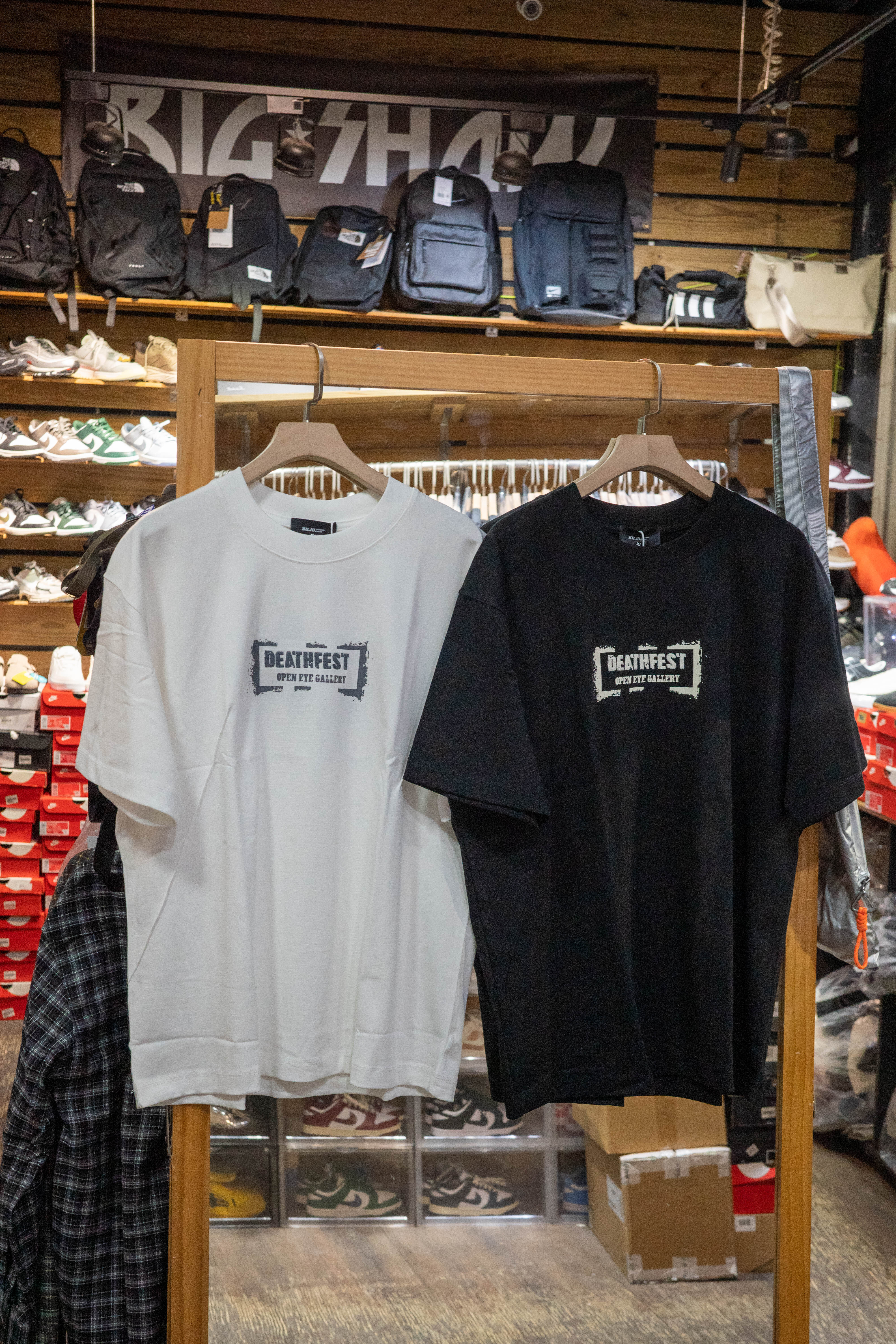 x1106# XUJU 復古紮染印花 潮流重磅純棉短Tee