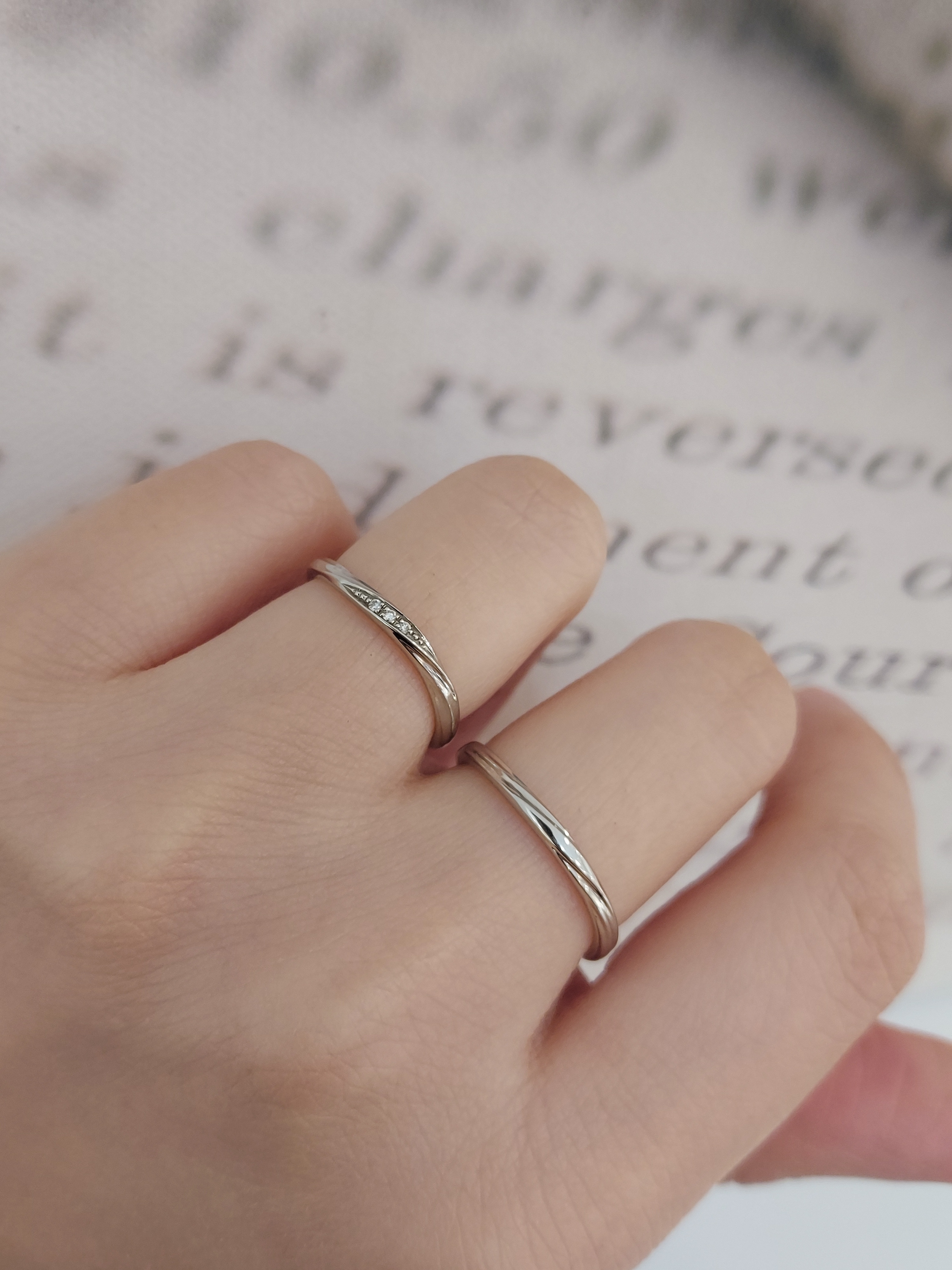 Nocur - Dolcezza 鉑金 (Pt900) 結婚戒指