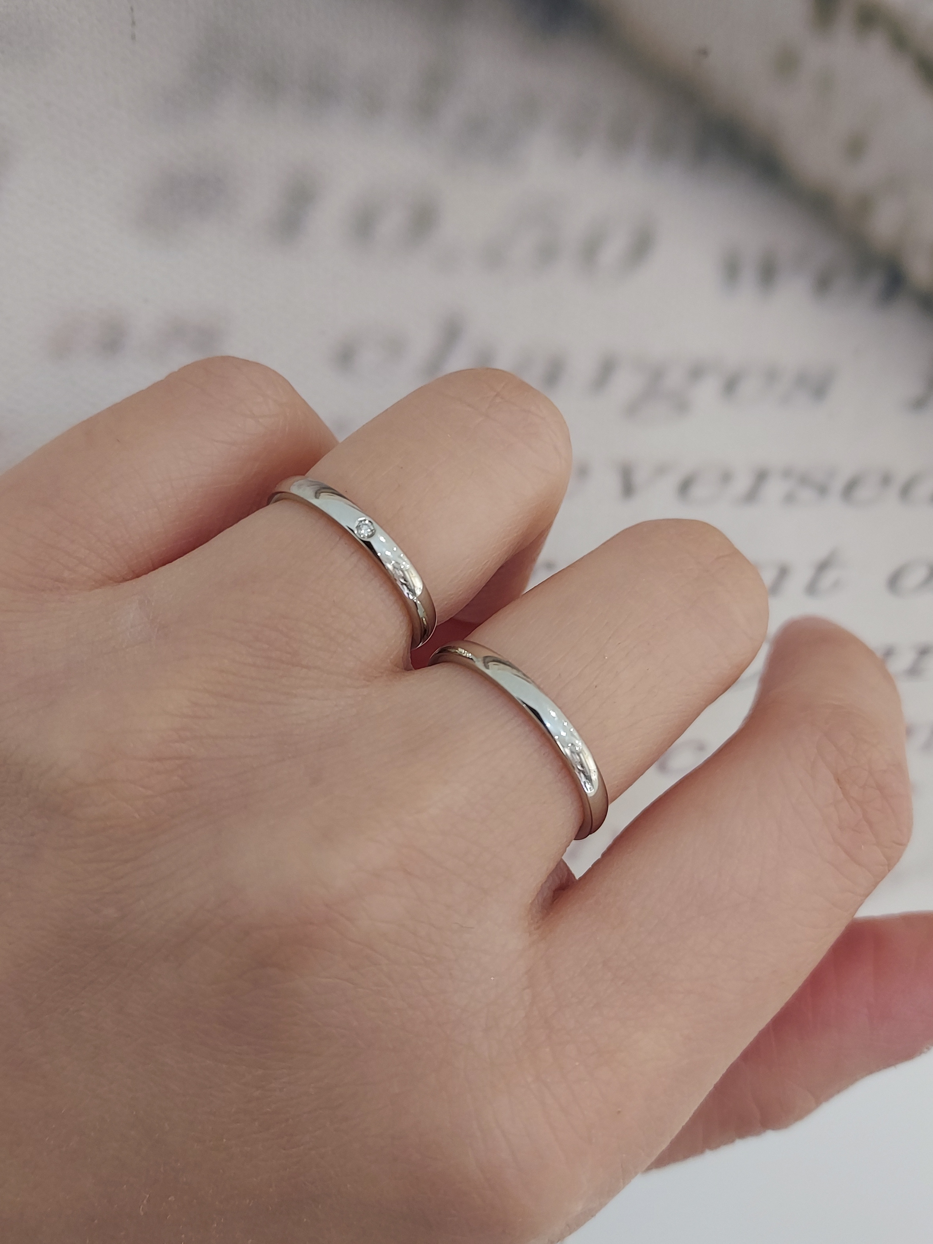 Nocur - Innamorato 鉑金 (Pt900) 結婚戒指