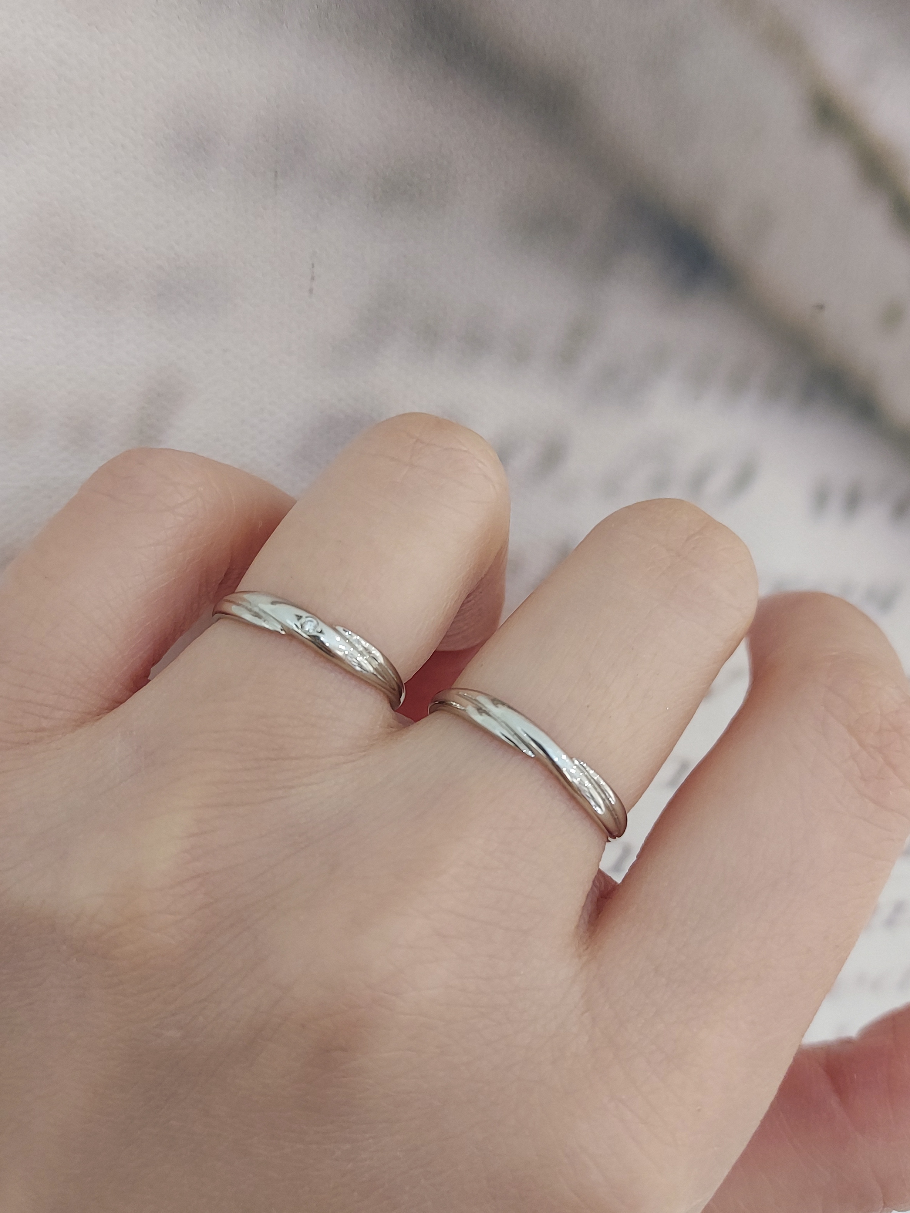 Nocur - Microbino mio 鉑金 (Pt900) 結婚戒指