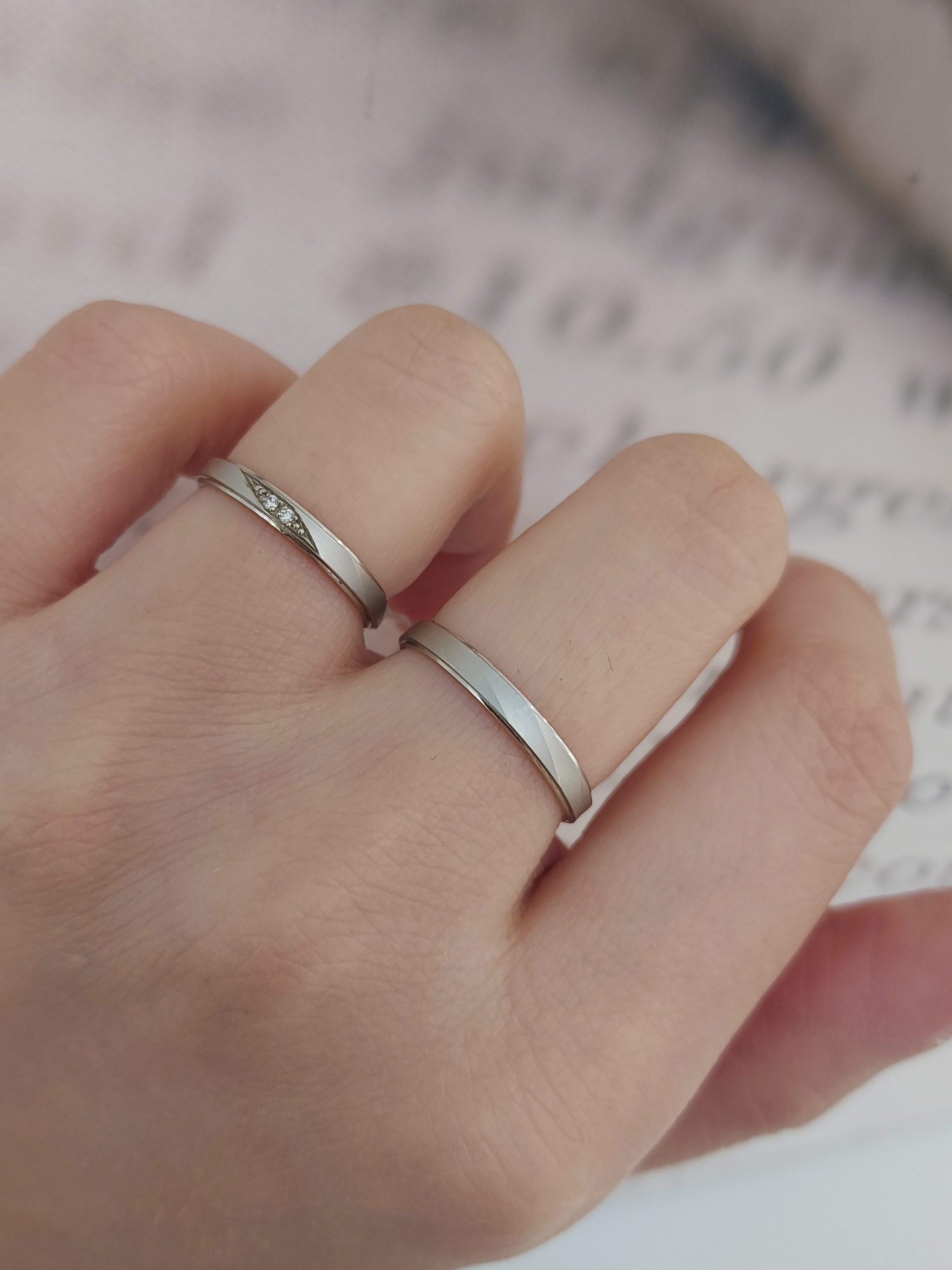 Nocur - Lein 鉑金 (Pt900) 結婚戒指