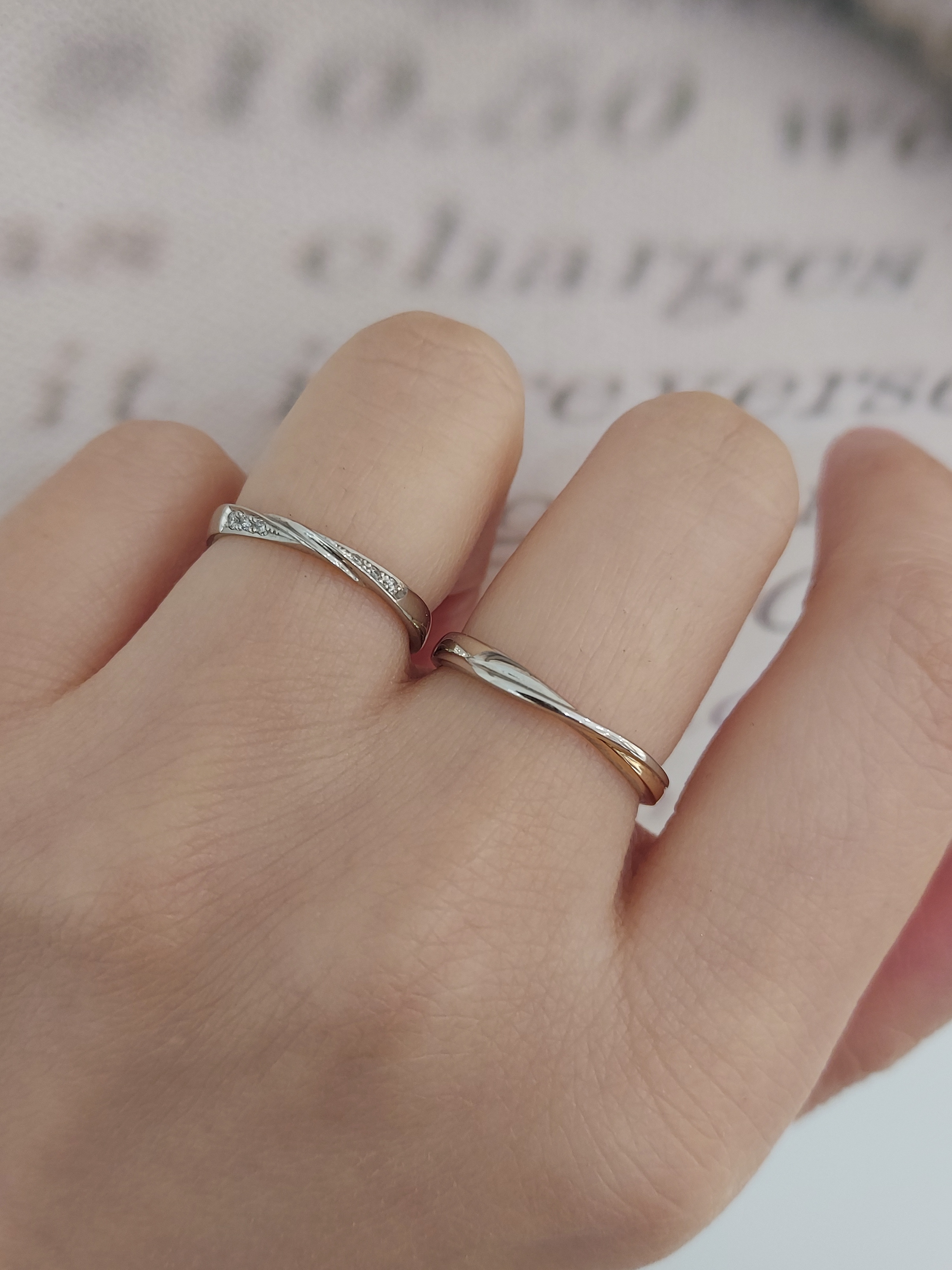 Nocur - Süsser 鉑金 (Pt900) 結婚戒指