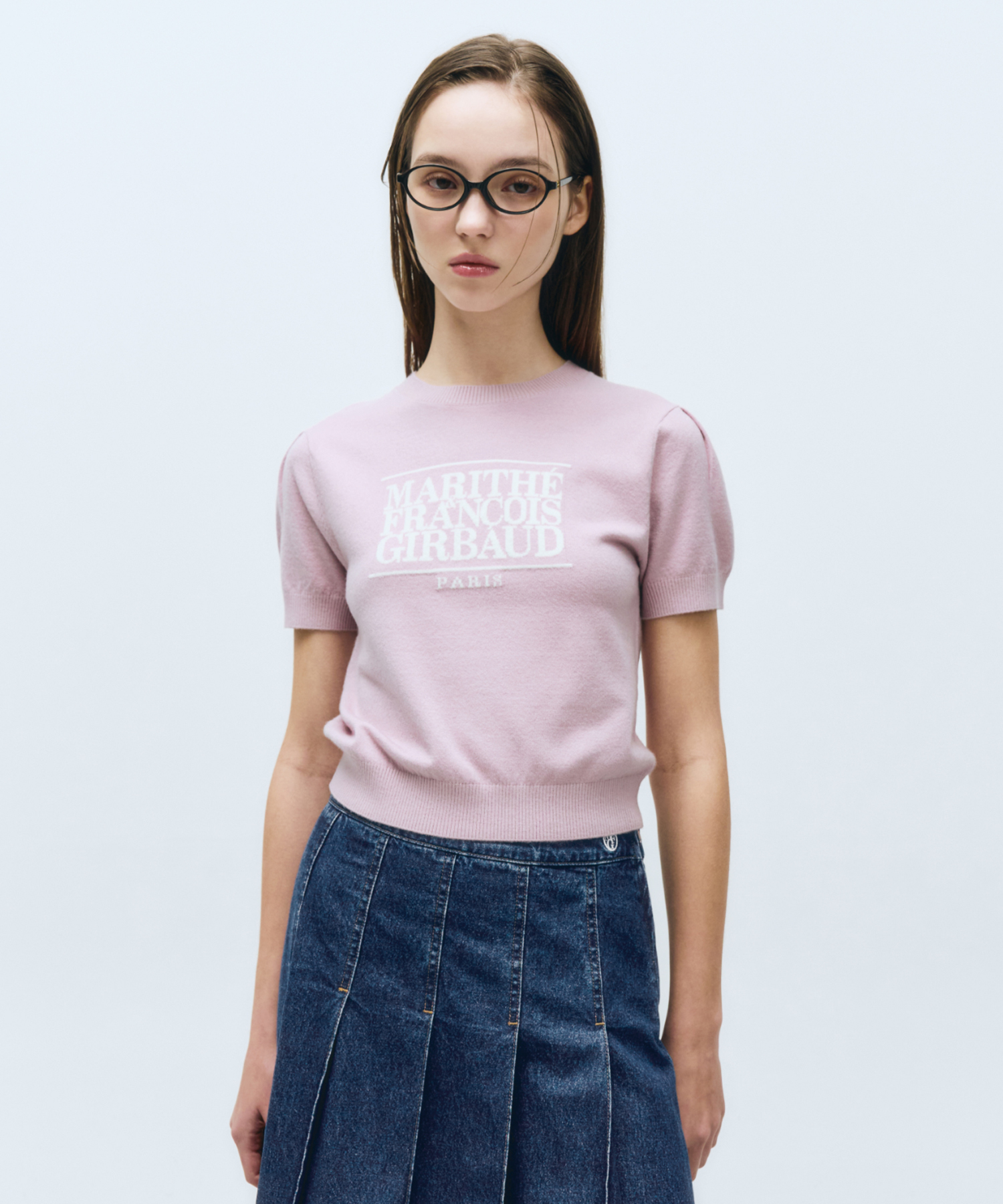 【直播】MFG LL0921998 女裝經典LOGO針織短袖上衣