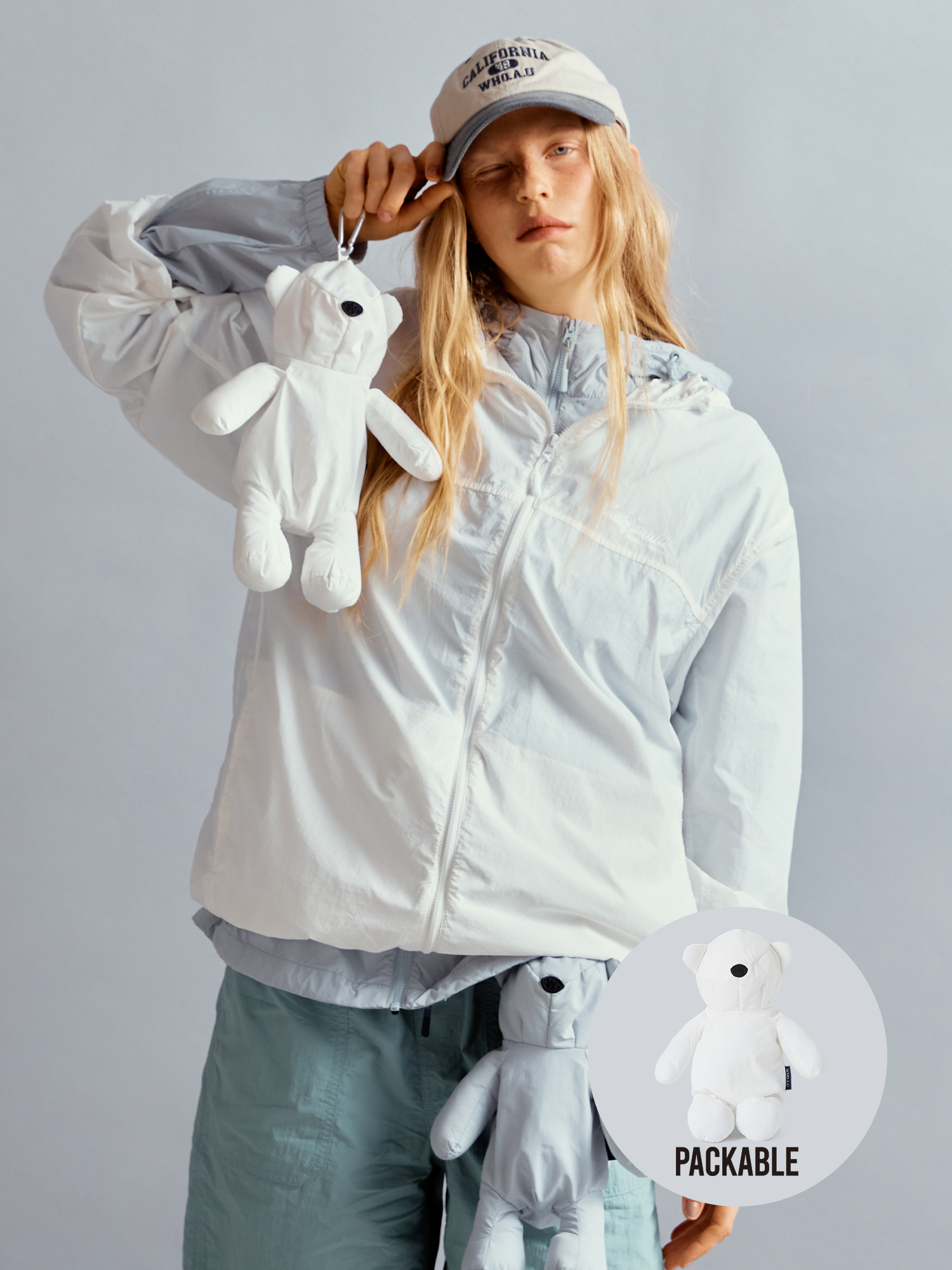 【直播】WHO A U LL0921220 Steve Packable 風褸