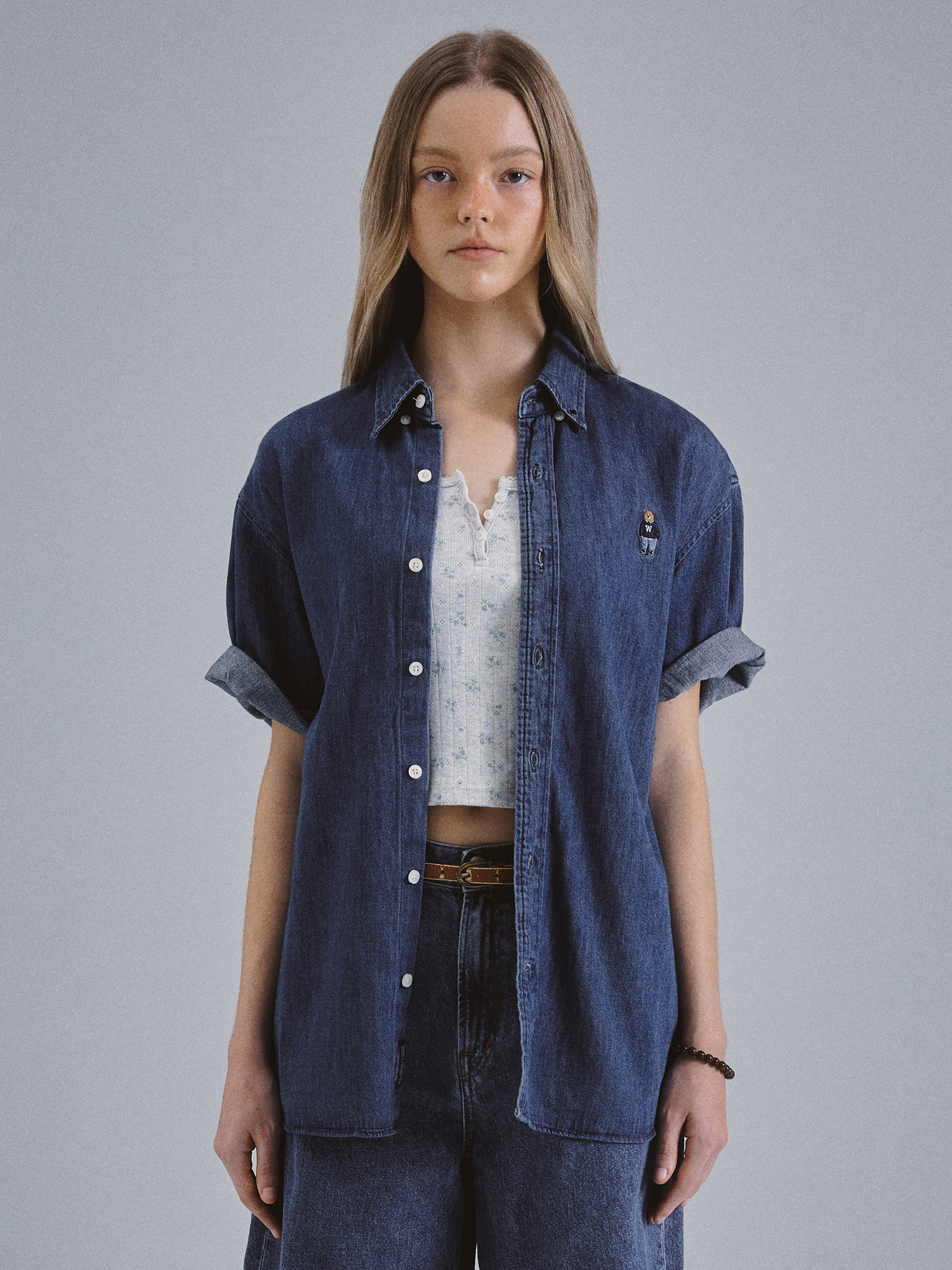 【直播】WHO A U LL0921221 Steve Denim 牛仔恤衫