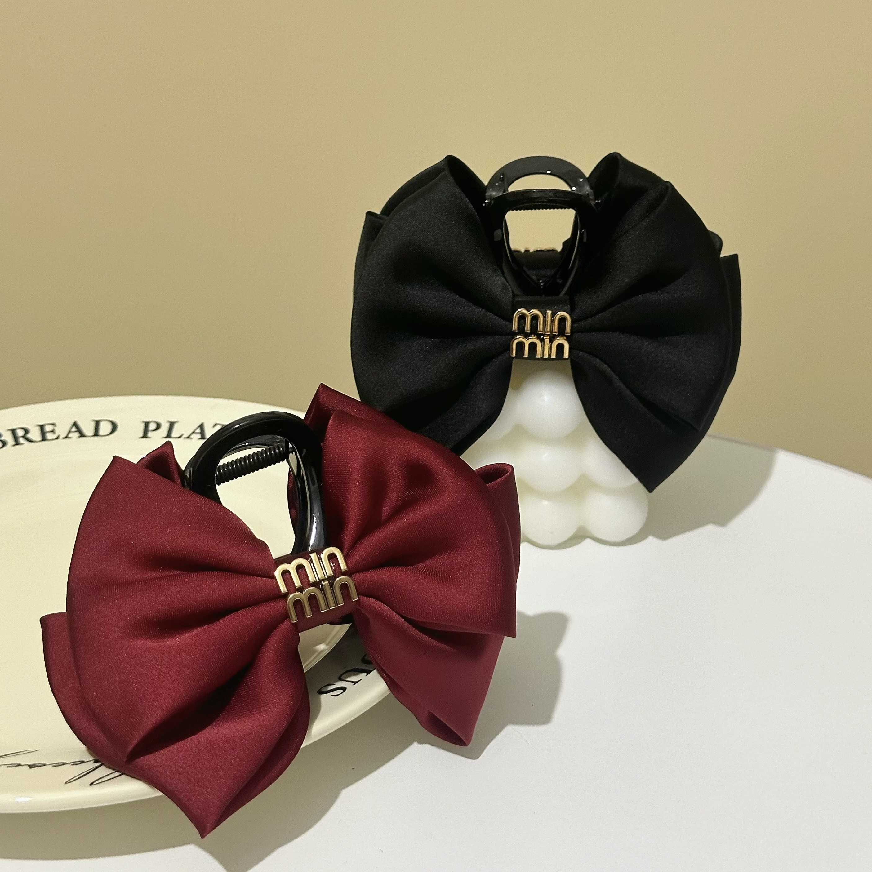 C250滑布字母蝴蝶結鯊魚夾