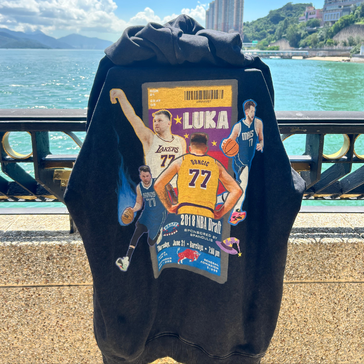 *Luka Doncic* Draft Ticket 衛衣 [預售]