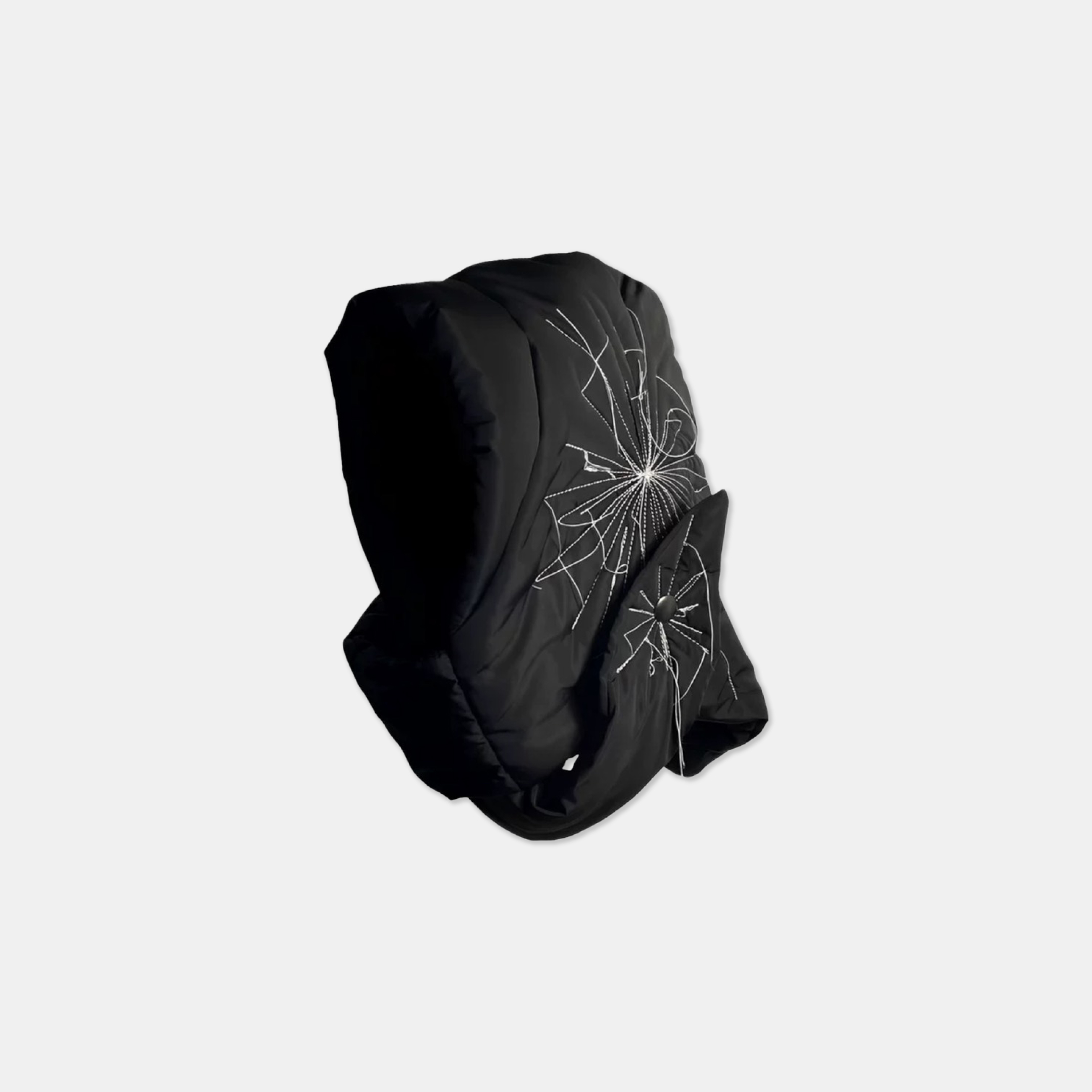 VAJAVU 蜘蛛網 繡花 盔型 巴拉客拉法帽