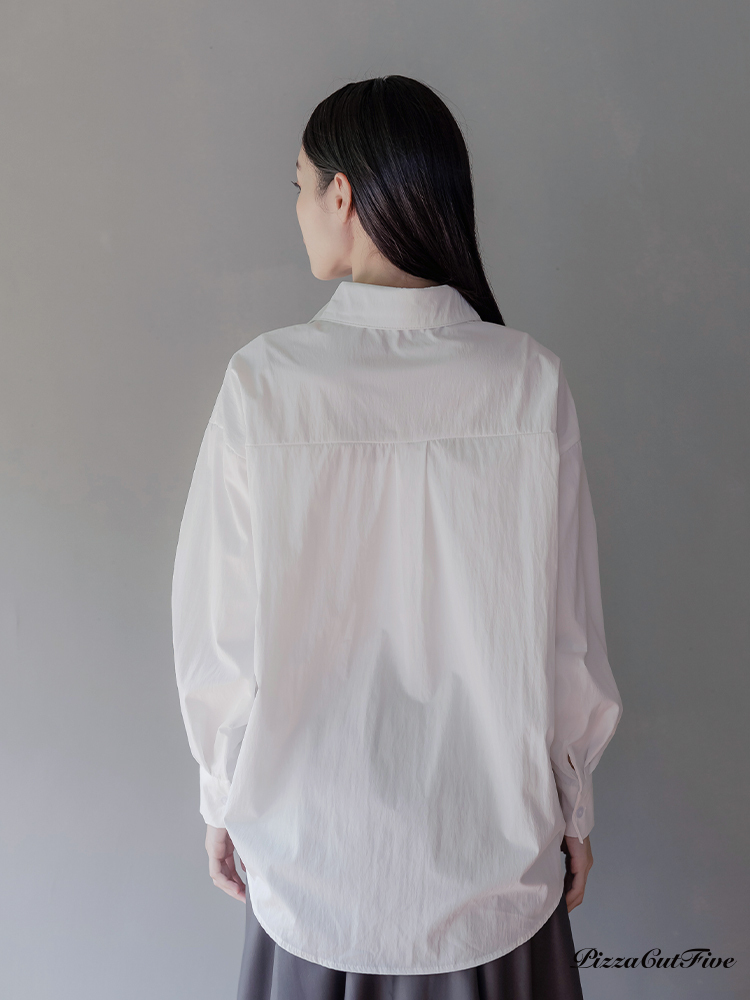 [兩件1580]經典輕鬆感長袖襯衫 PizzaCutFive PCF253401018