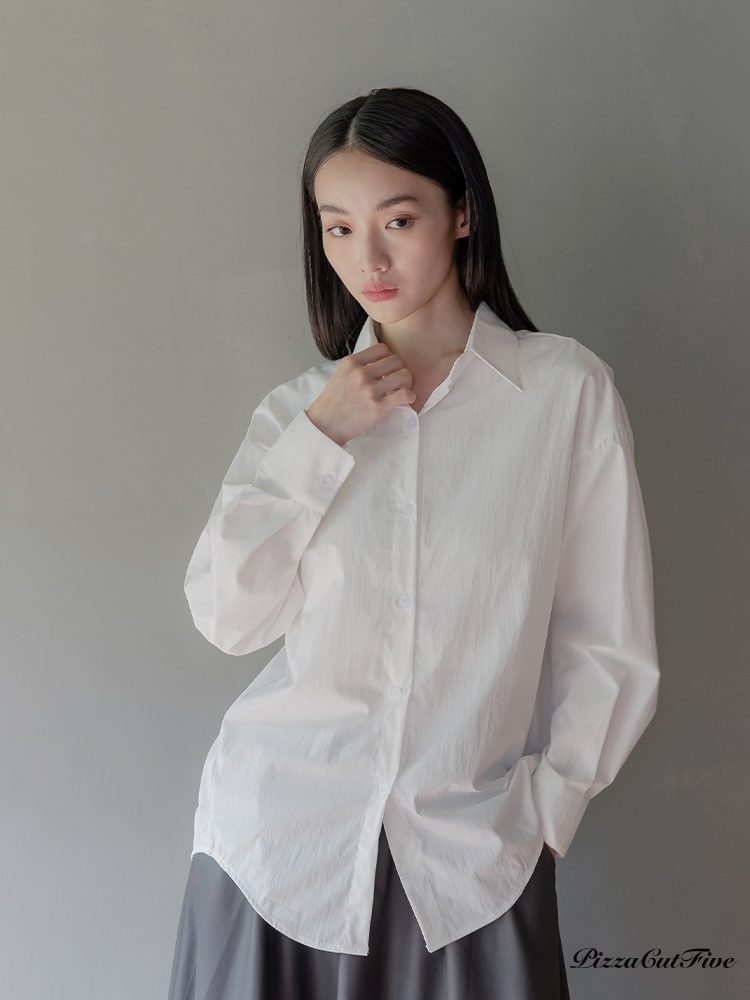 [兩件1580]經典輕鬆感長袖襯衫 PizzaCutFive PCF253401018