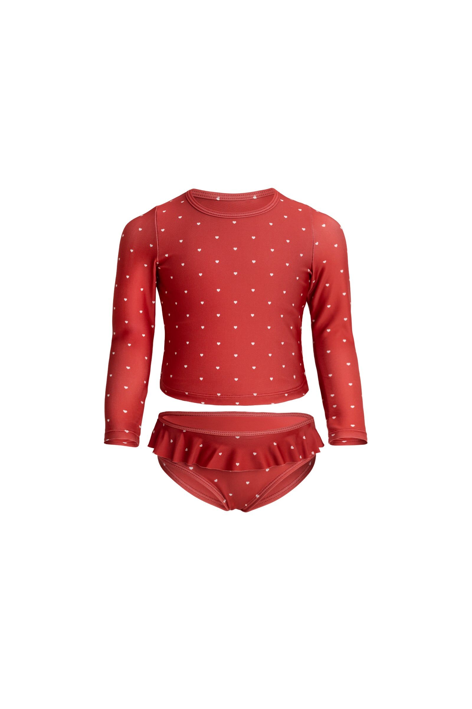 【預購】JAMIE KAY - Brielle Swim Set（Mon Amour Red）