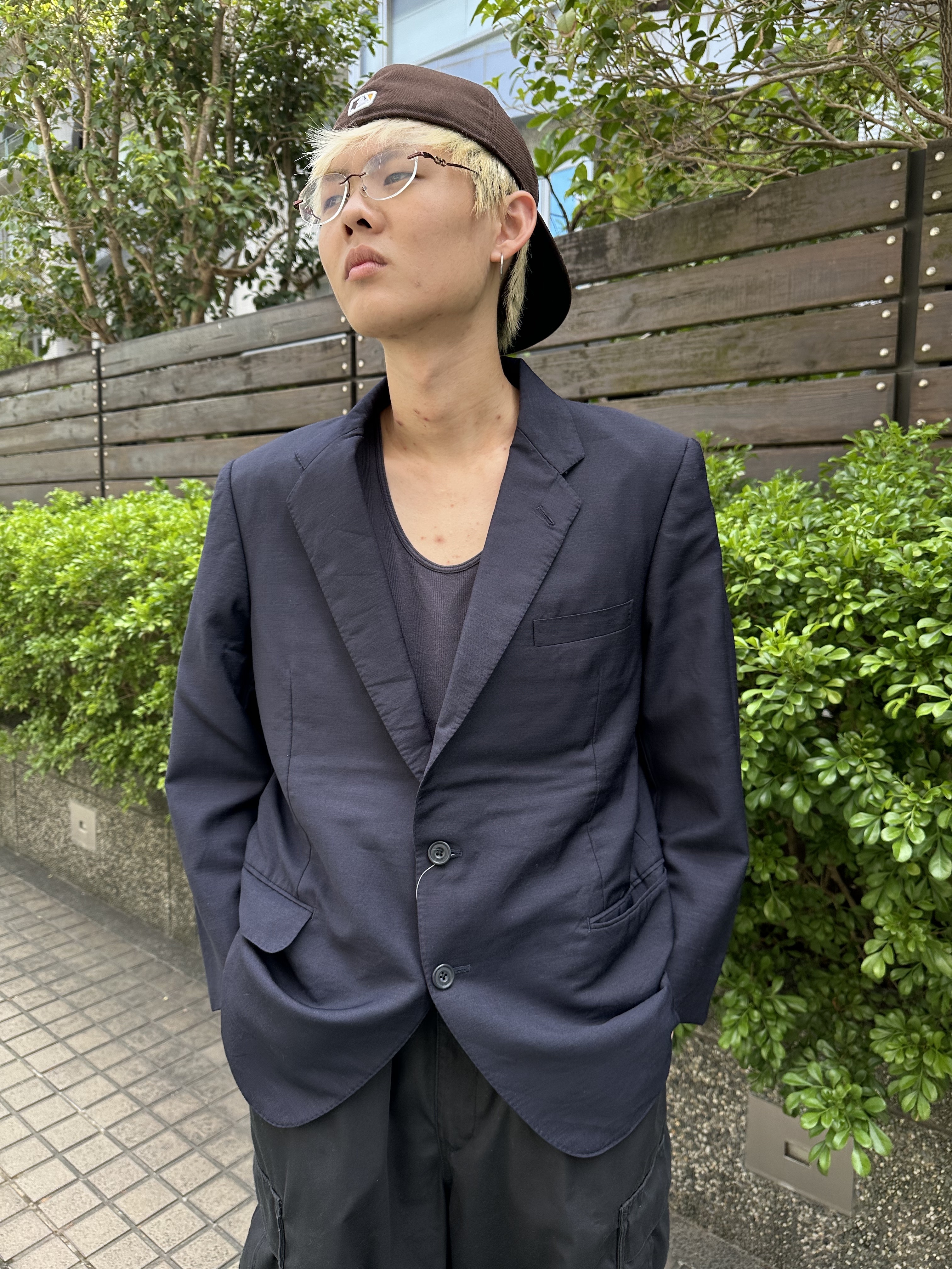 90s Burberrys Wool Tailored Jacket