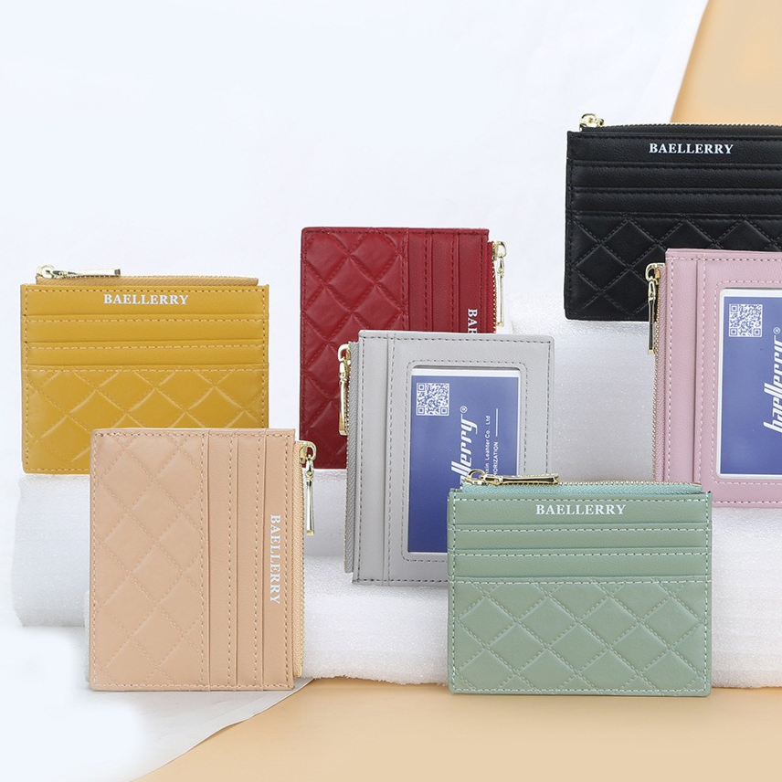 Pink Quilted Elegant Multi-Card Holder