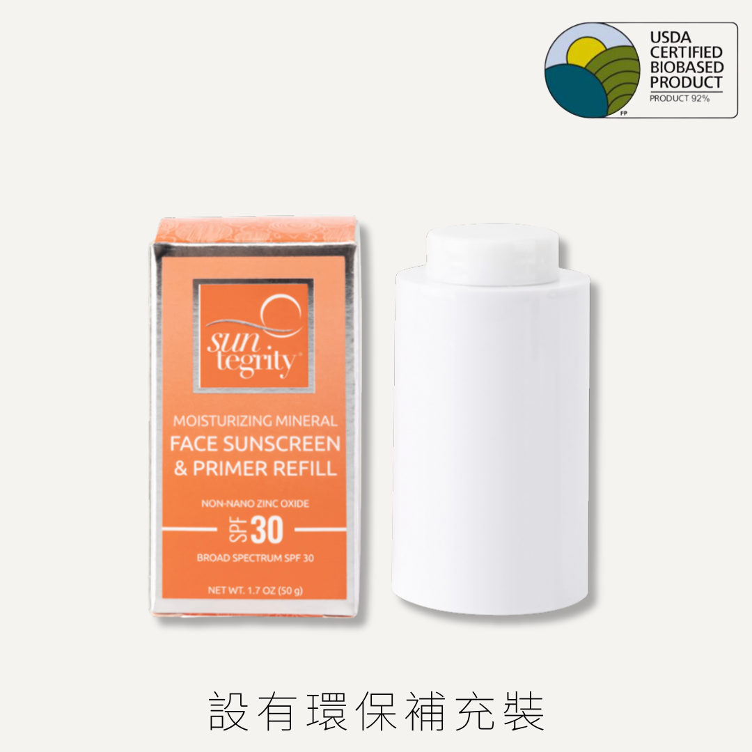 Suntegrity 天然全物理面部防曬 SPF 30 ( 20% Zinc Oxide ) 40分鐘防水