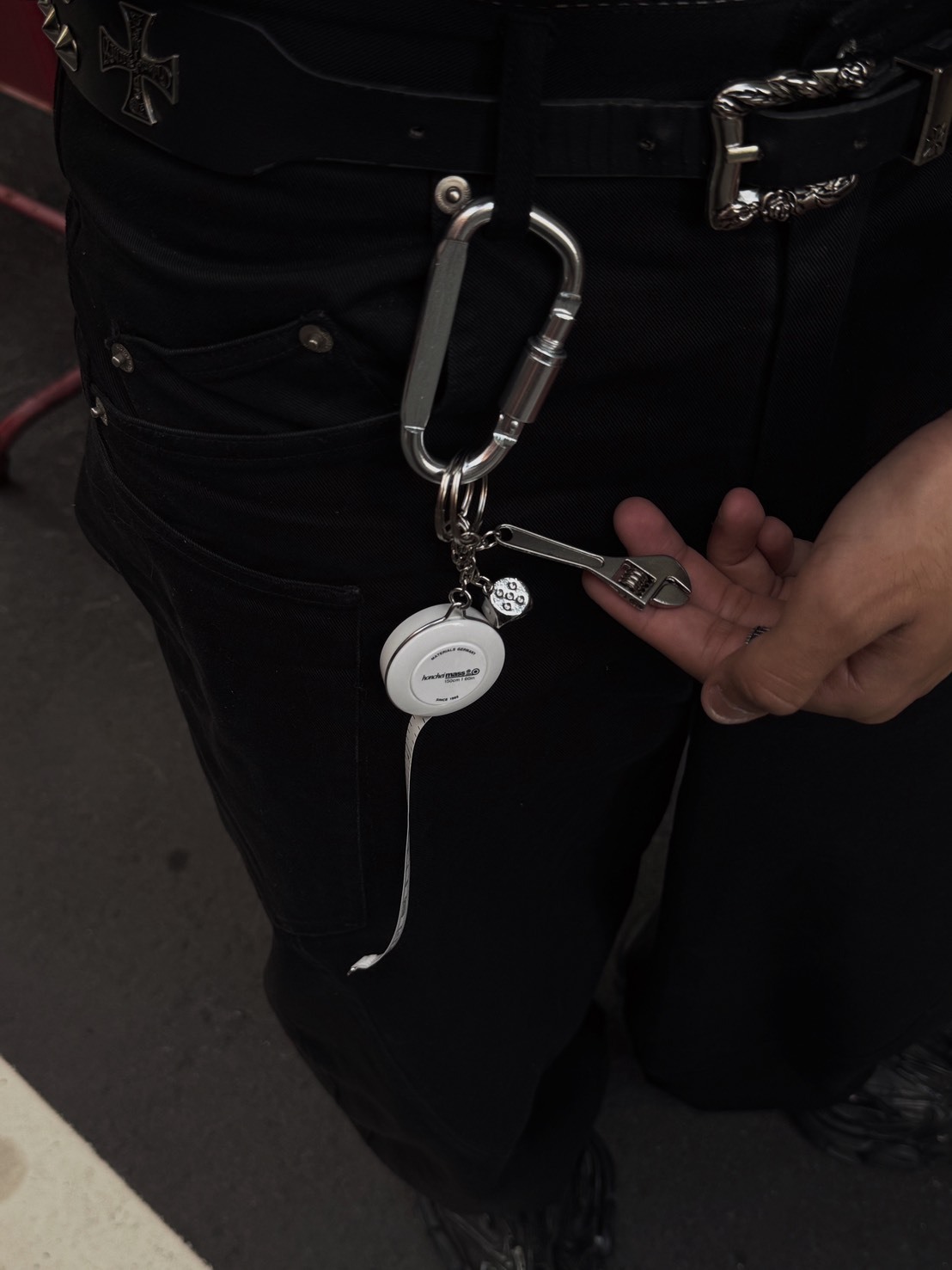 捲尺 鑰匙褲扣 板手骰子 #褲鏈