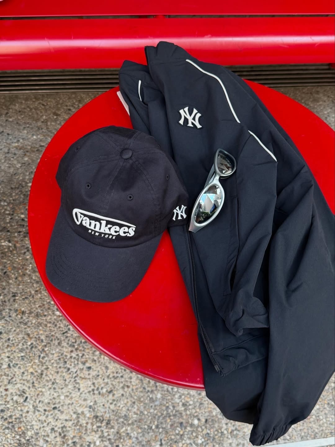 韓國代購 MLB 25FW  Karina 同款 Jelly Ball Cap 立體 刺繡標誌 棒球老帽