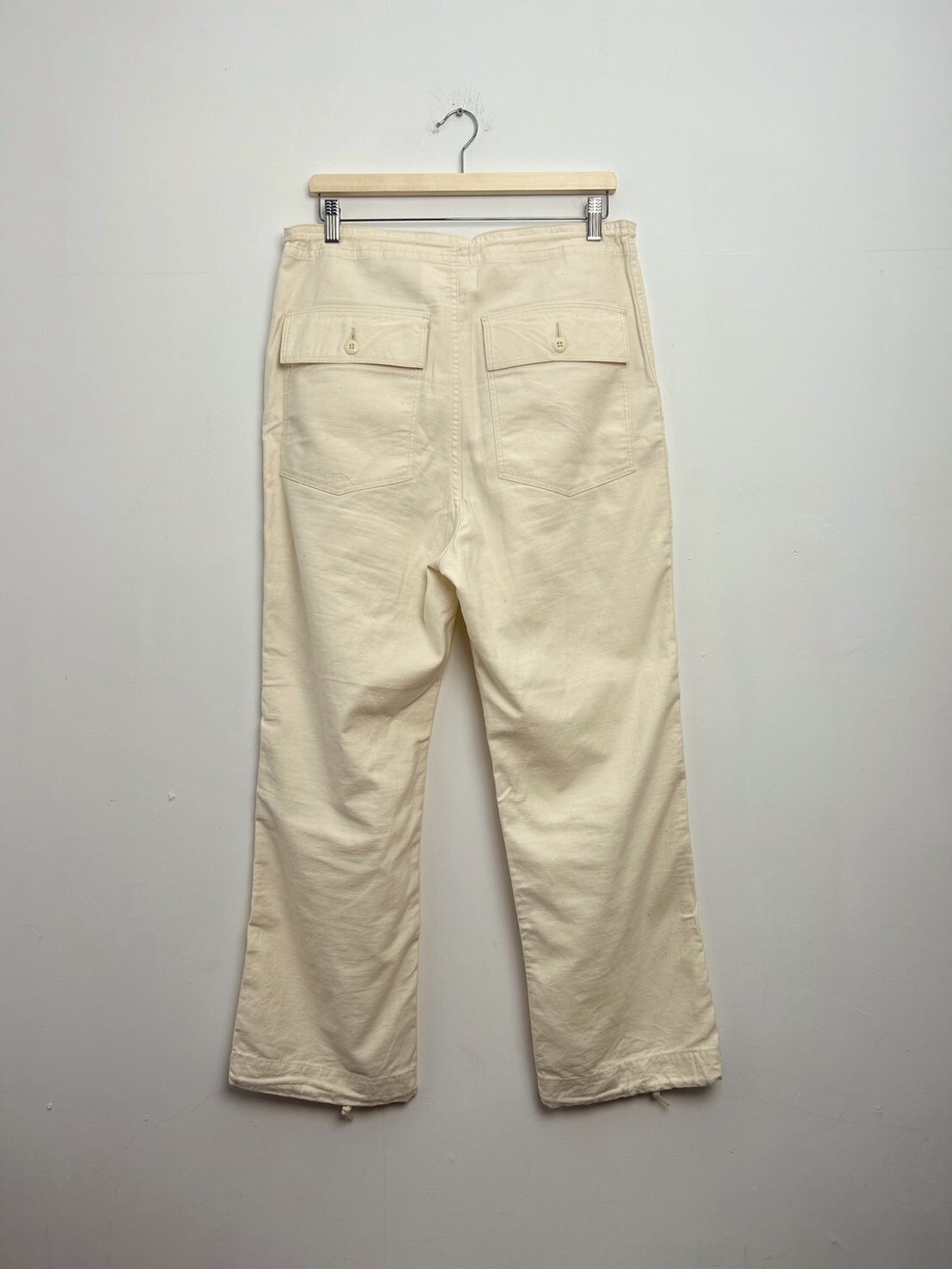 NEEDLES String Fatigue Pant WHITE SIZE S