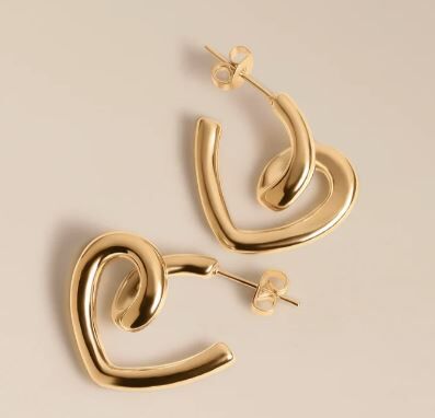 1WK0708-465 [WAEKURA] Earrings Aimee Gold #WAEBOU24115000P (A-LX-E)