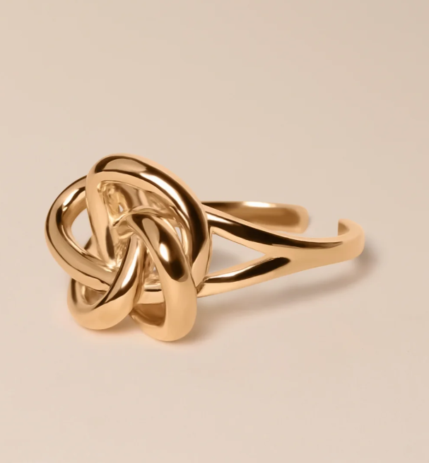 1WK0922-097 WAEKURA Louise Ring Gold #WAEBAG01306000X (A-LX-E)