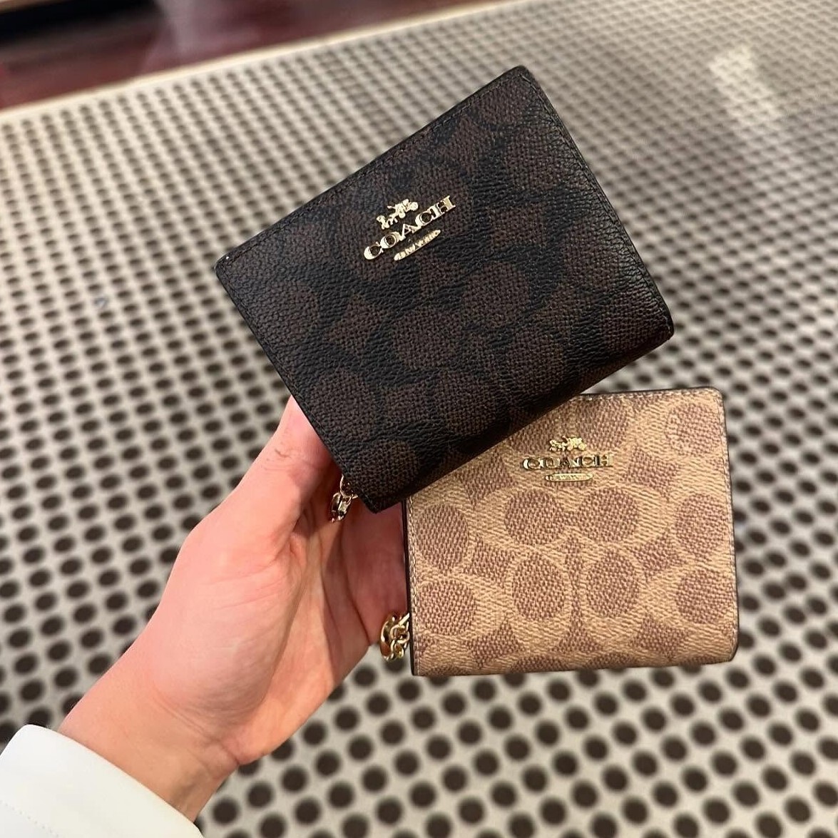 COACH 拉鍊小銀包