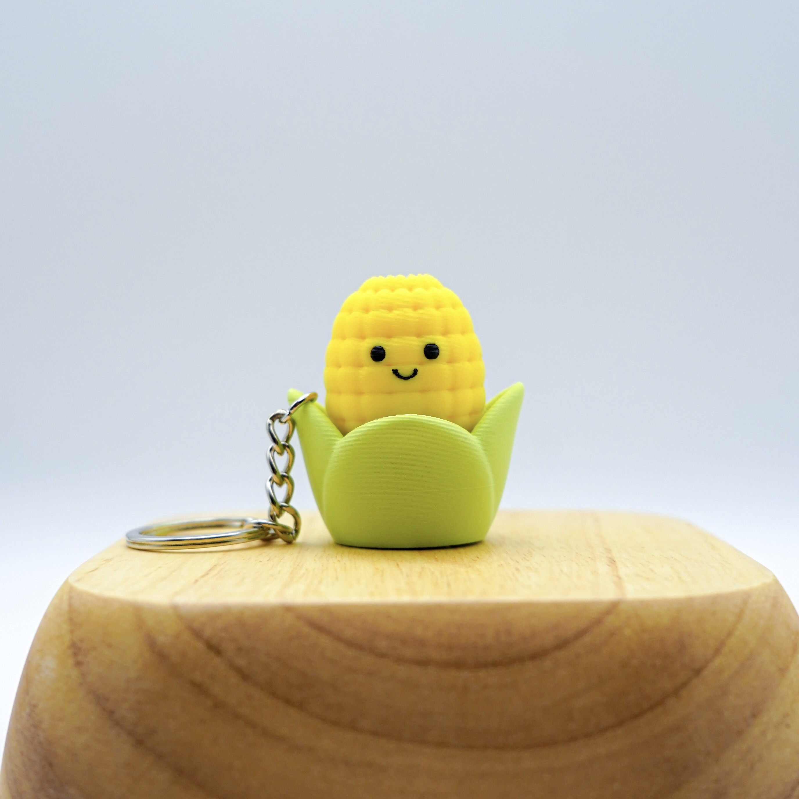 微笑星球 - 粟米粒 | 解壓按鍵匙扣