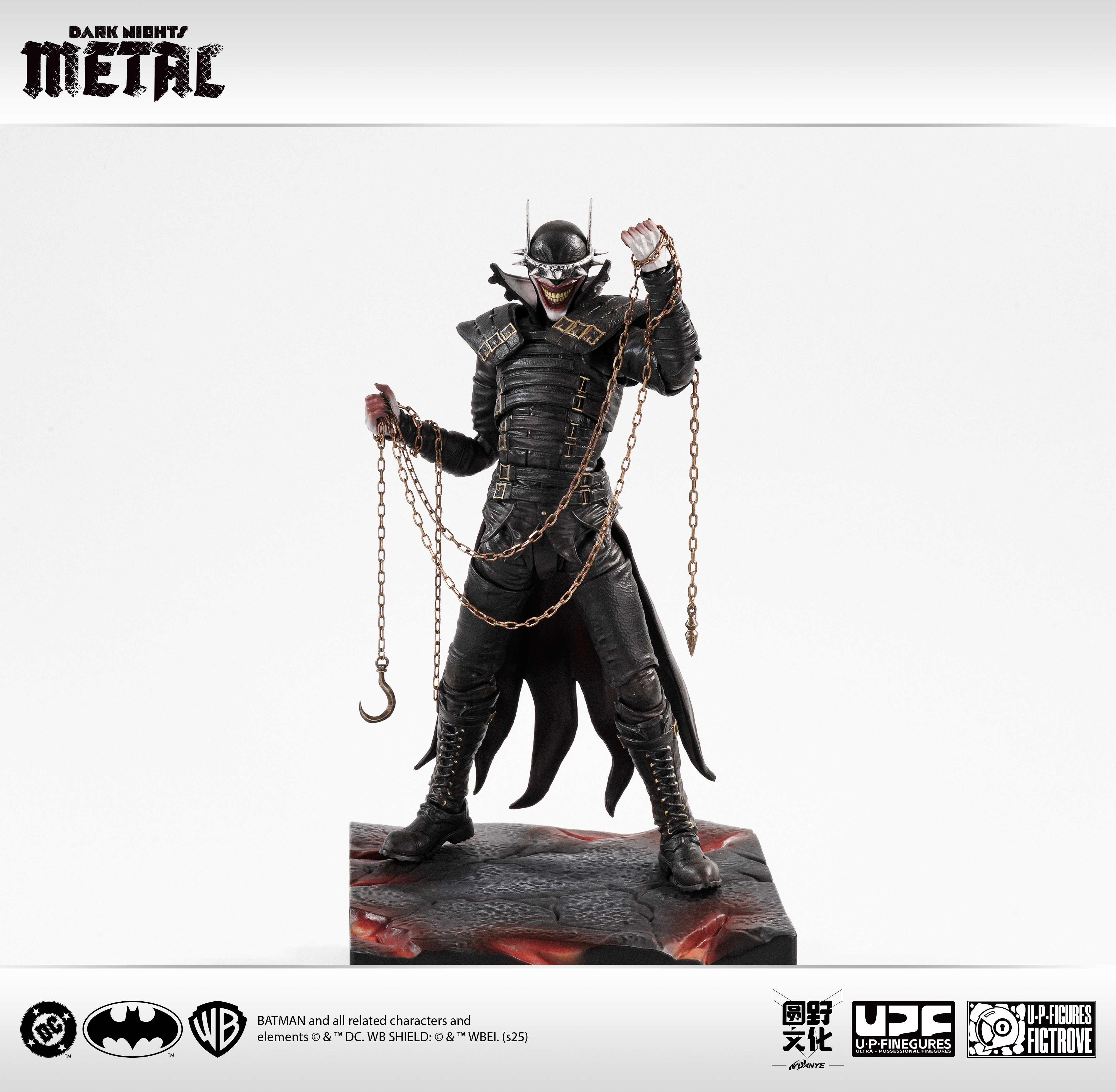 (Pre-Order) U-P-Finegures (LPZZ)「良品制造」Dark Nights: Metal/ The Batman Who Laughs- 1/12 Action Figure