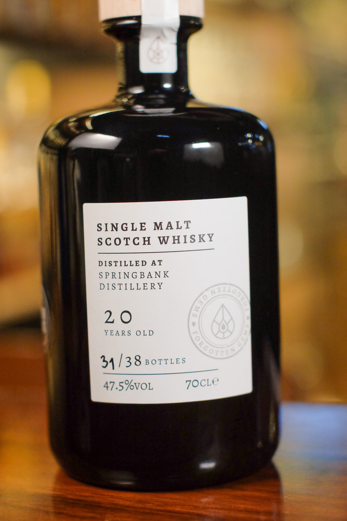 Springbank 20YO 47.5% Master of Malt - Forgotten Gems