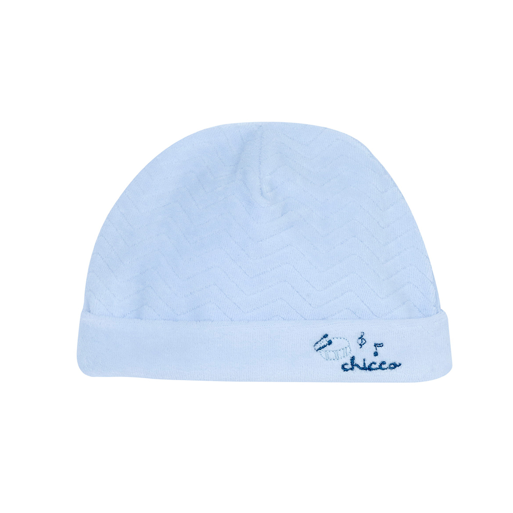 小象樂團-山形紋剪毛絨嬰兒帽