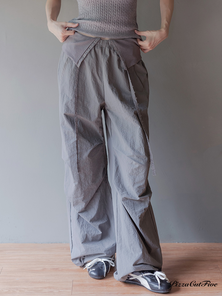 腰間造型寬褲 PizzaCutFive PCF253480012