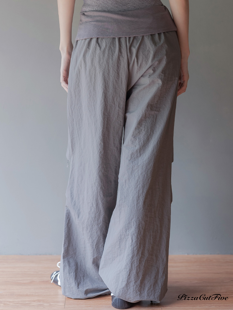 腰間造型寬褲 PizzaCutFive PCF253480012