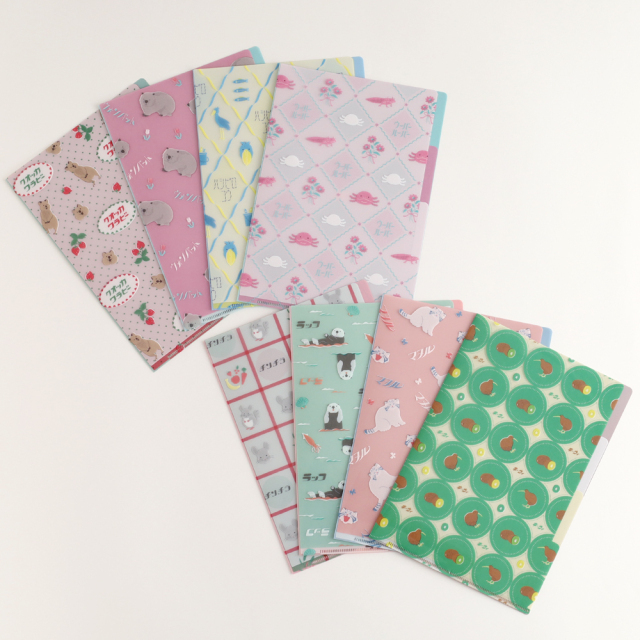 動物百貨系列 A5 3層資料夾｜日本 Green Flash