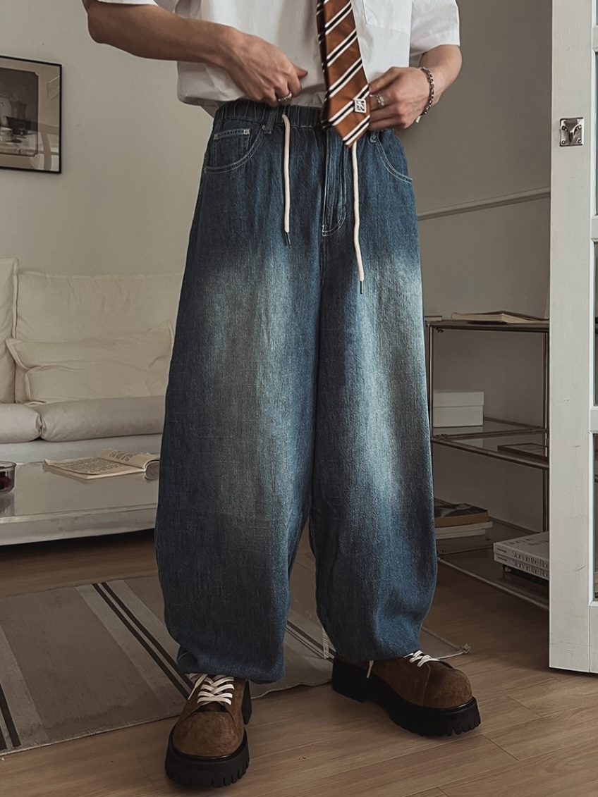 Cornell 亞麻氣球牛仔褲