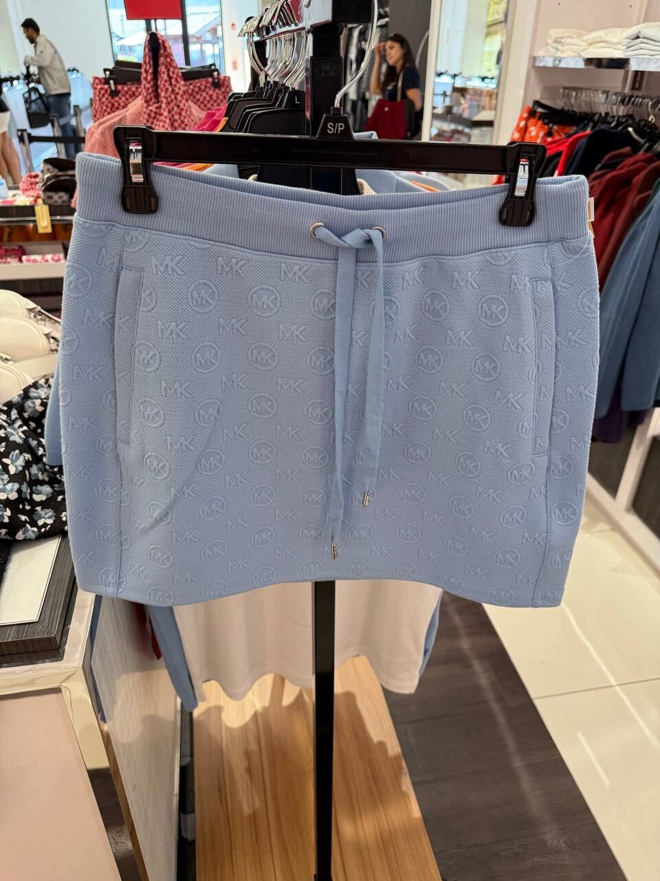 [U] MK SHORE BLUE WOMEN'S SLEEP PAJAMA, JT570I0BLL-SHORE BLUE (UMK388)