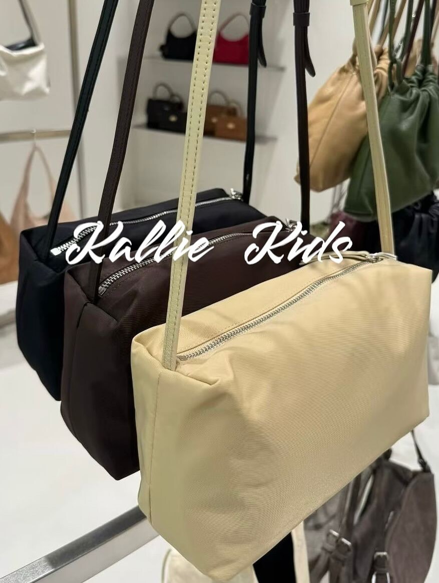 小眾品牌 DEARNI - 牛皮帶尼龍小方包