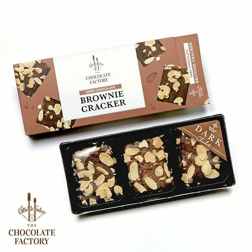 THE CHOCOLATE FACTORY - Dark Brownie Cracker (Box)
