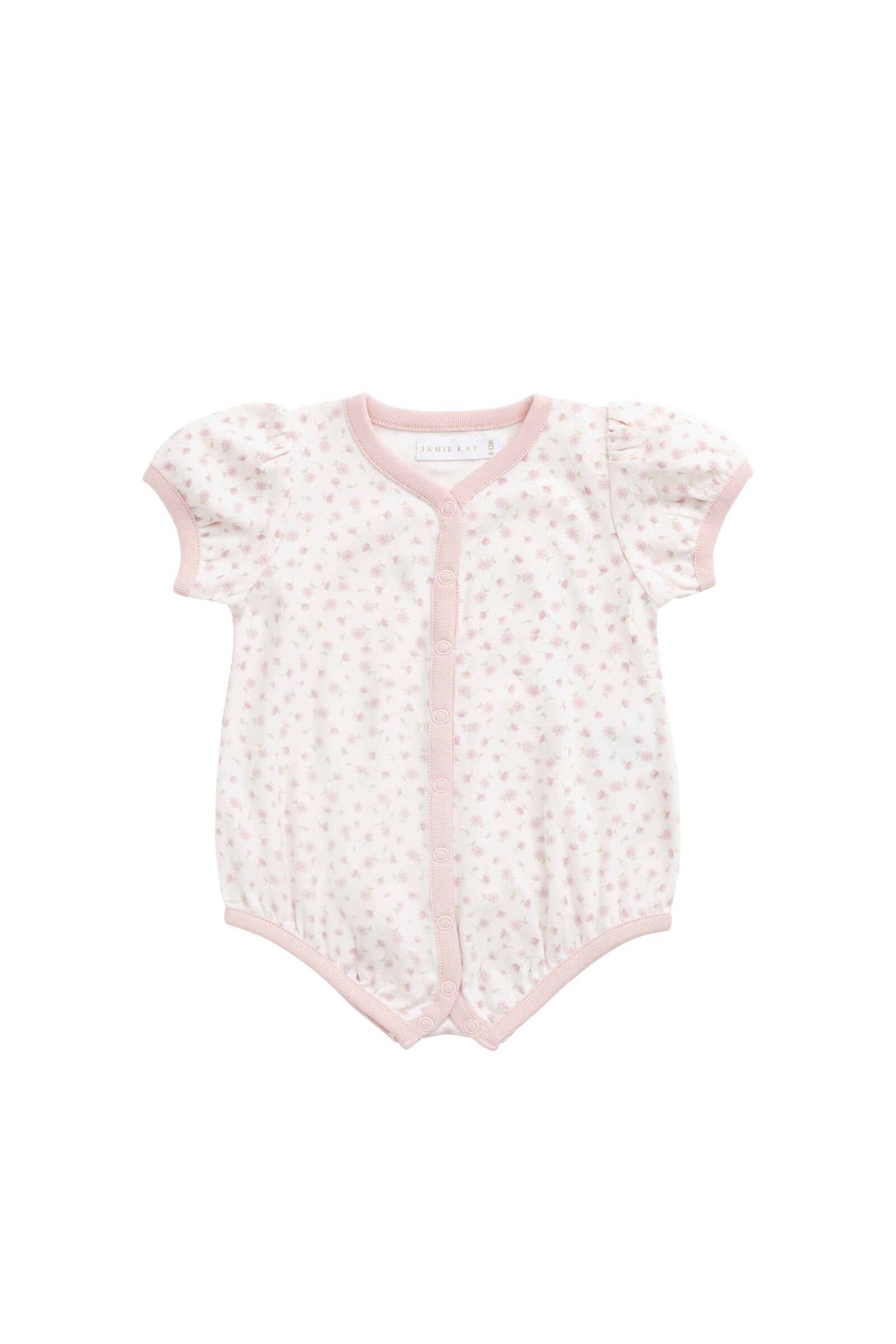 【預購】JAMIE KAY - Organic Cotton Antoinette Playsuit（Victoria Blush）