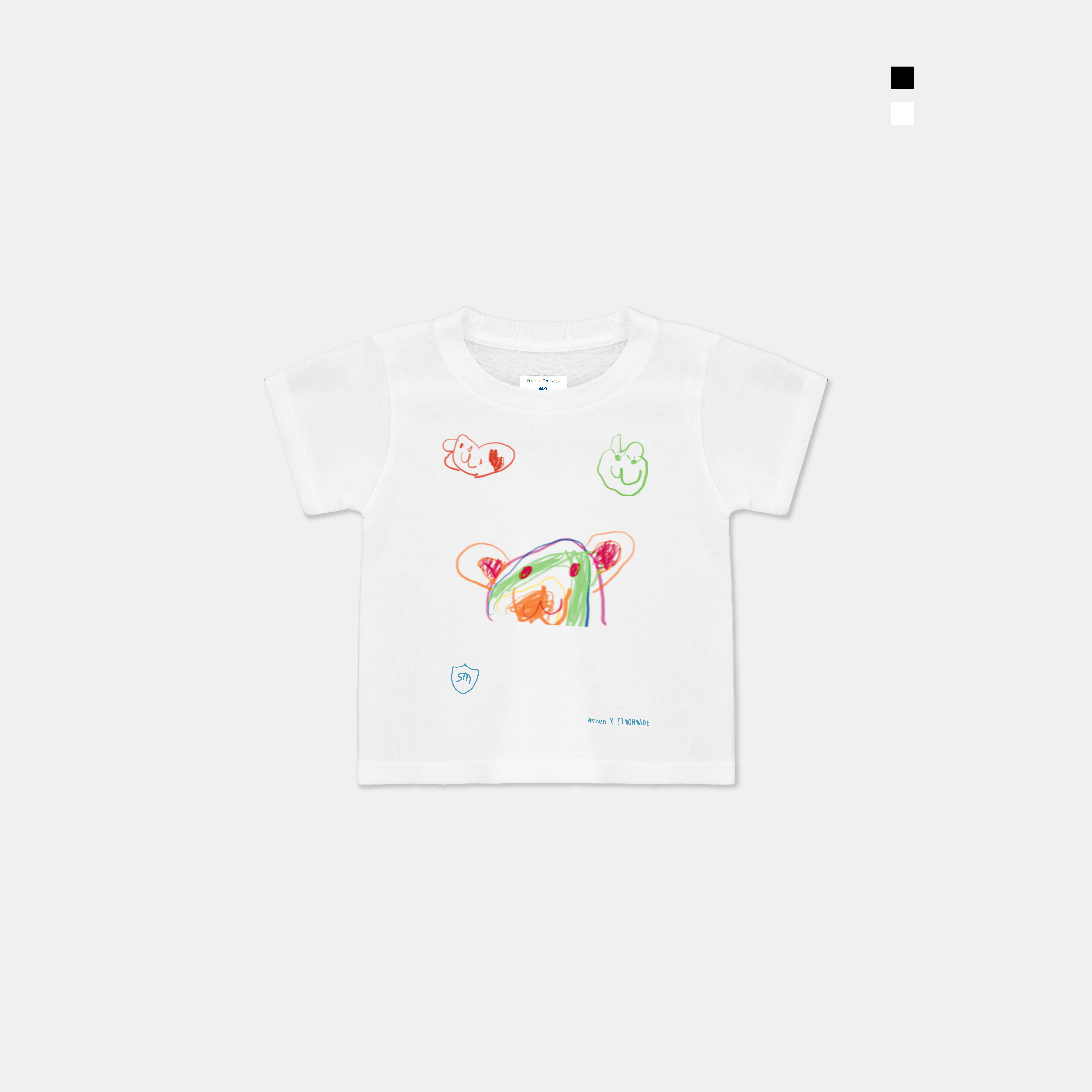 SIMON MADE Shen-020  HAPPY PLANET（快樂星球）兒童 圖T