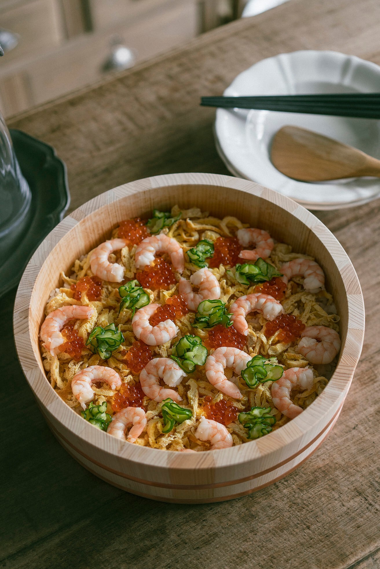 小柳產業椹木（日本木曽五木）壽司飯盆